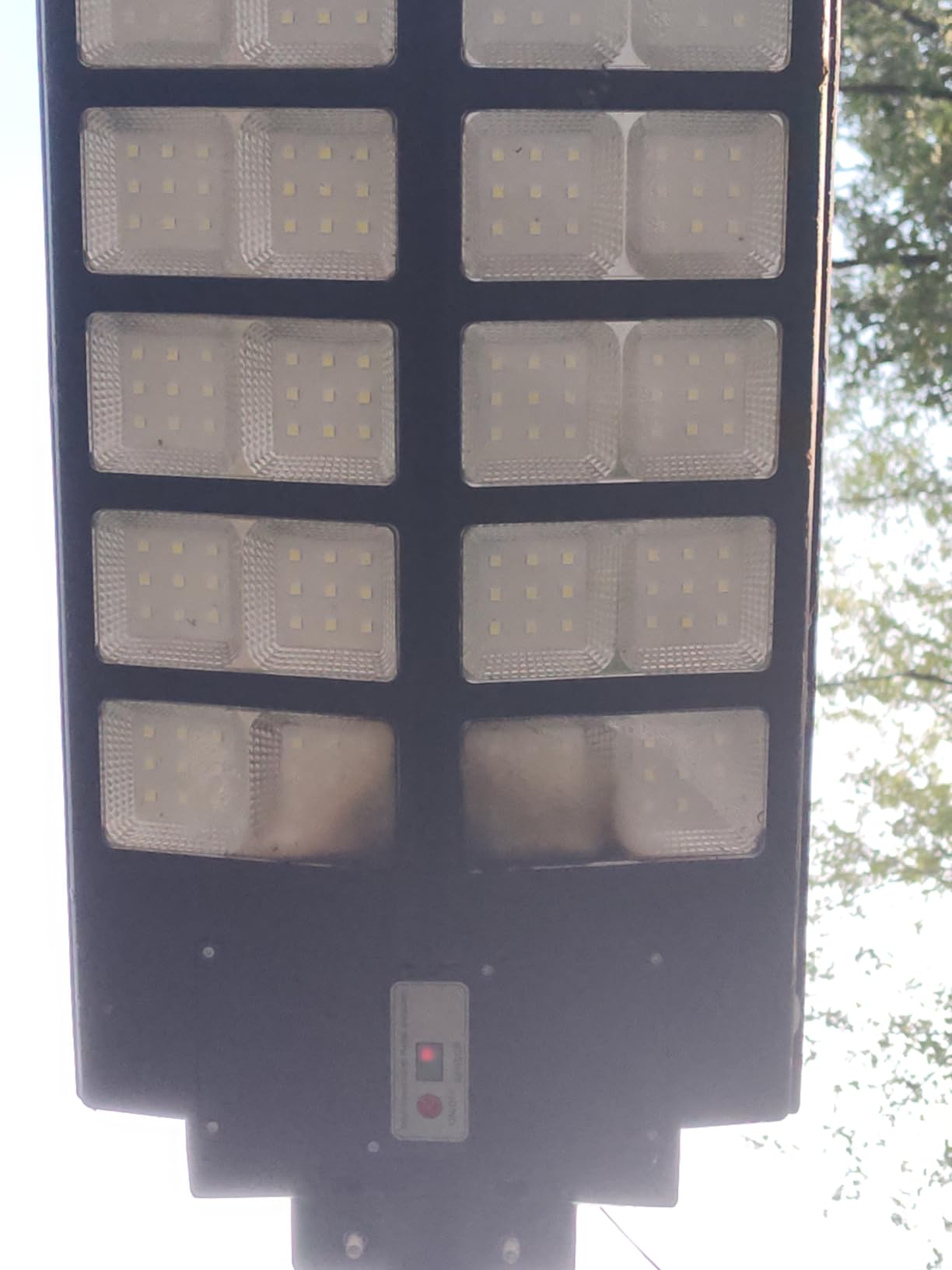 Gefolly SL-14000W Solar Street Lights Outdoor, Commercial Parking Lot Light customer photo 2