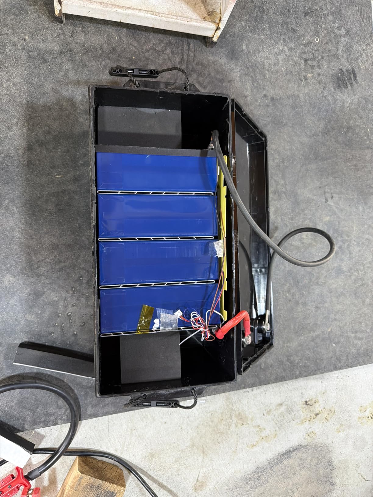 12V 100Ah LiFePO4 Lithium Battery Group 31 with Built-in 100A BMS | 15000 Deep Cycles, Lightweight Lithium Iron Phosphate Battery for Home Energy, RV, Trolling Motor, Marine, Solar, Off-Grid customer photo 1