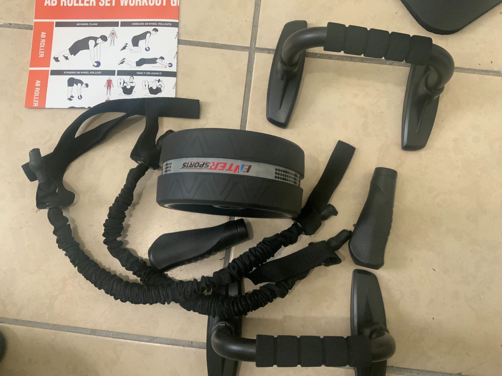 Ab Roller Wheel for Abs Workout with 2 Knee Pads for Home Gym customer photo 1