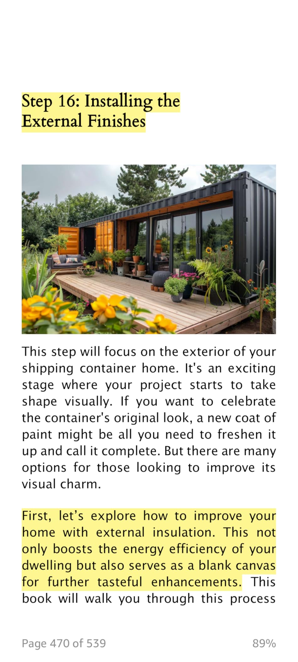 Shipping Container Homes for Beginners: A Comprehensive Beginner's Guide to Designing, Planning, and Building Your Cost-Effective, Modern Container Home | BONUS: Beginner-Friendly Floor Plans customer photo 2