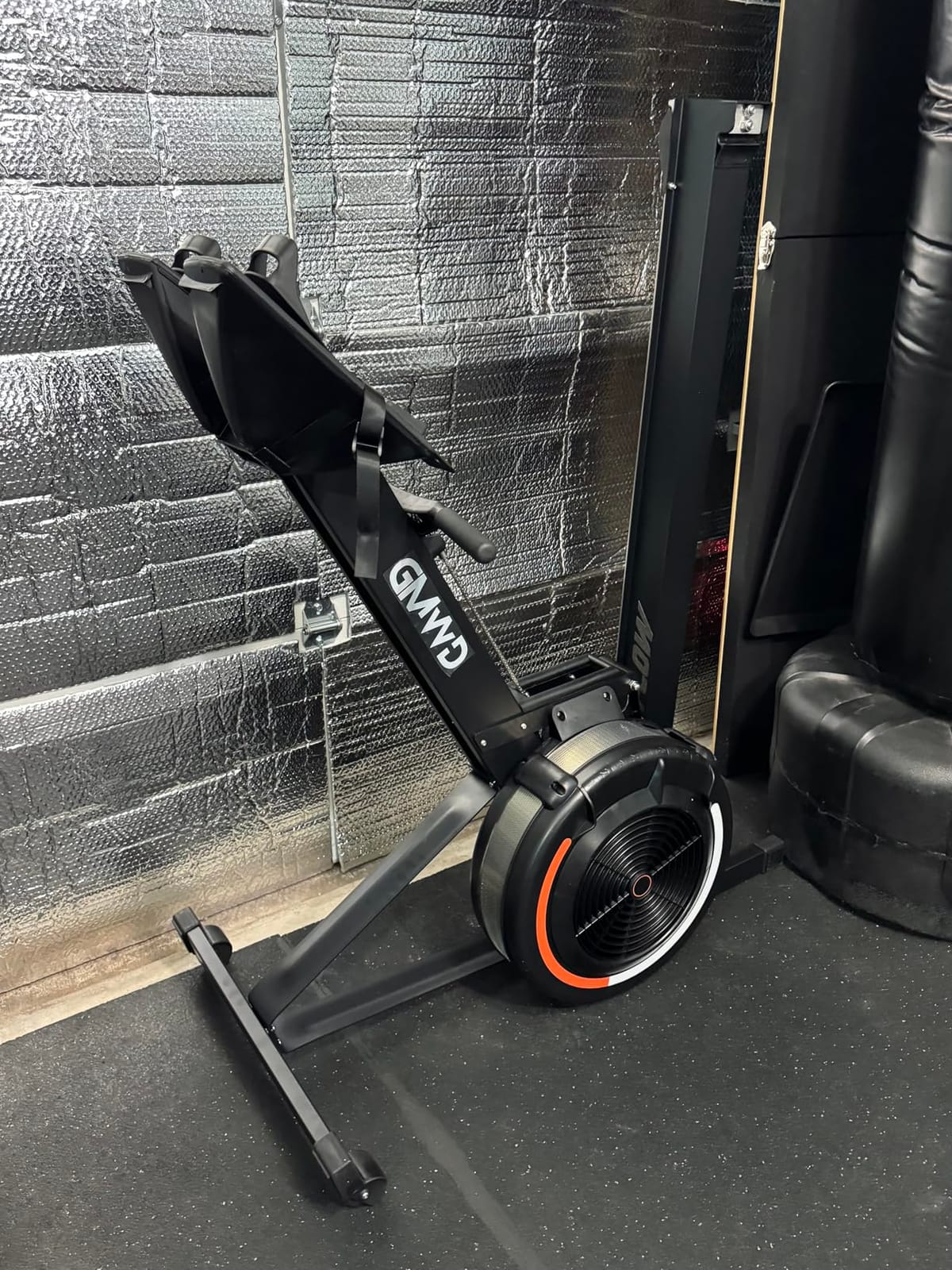 GMWD Air Rowing Machines for Home, 10-Level Adjustable Resistance Professional Rower Machine with Performance Monitor, Ergonomic Comfort Seat, Device Holder & Easy Storage, Lava Flow Series customer photo 2