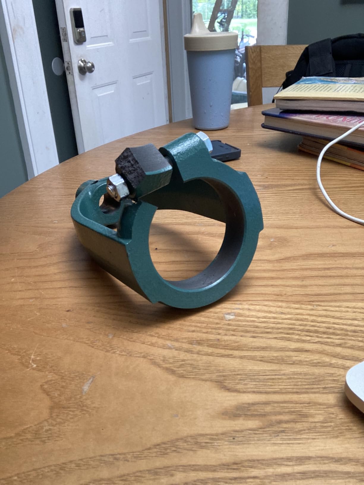 Mortising Machine, Tenon Tools Mortising Attachment for Drill Press and Woodworking Mortise, Bench Drill Locator Set for Mortiser Circles/Square Hole Chisel Drilling Machine Mortise Machine. customer photo 1