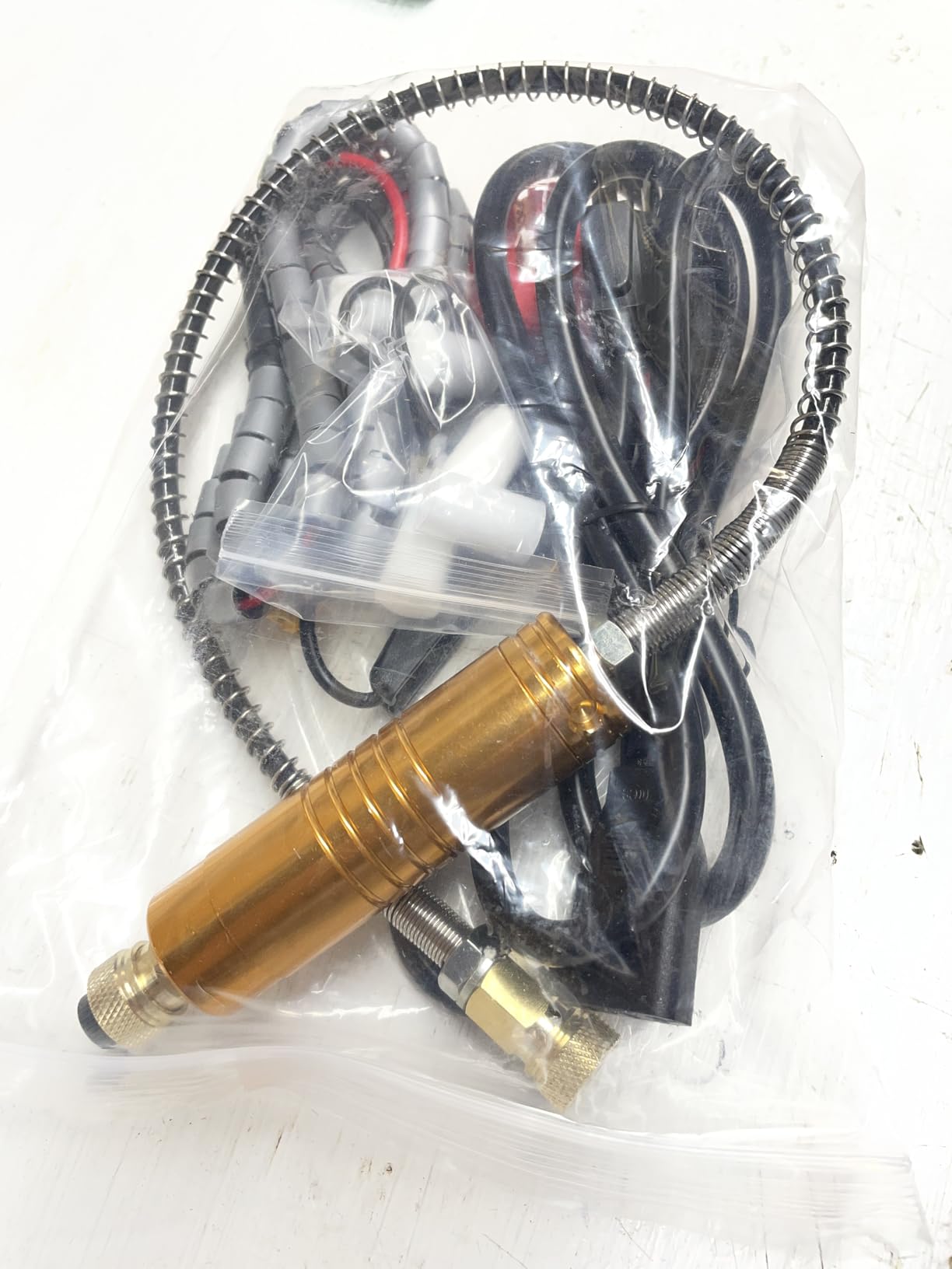 GOYOJO PCP Air Compressor, Max 4500 PSI / 300 Bar, Fast Fill for Airguns or Paintball Tank, Auto Shut-Off, Dual Power Car 12V DC or Home 120V AC, Built-in Cooling Fan, 300W Portable Pcp Pump customer photo 2