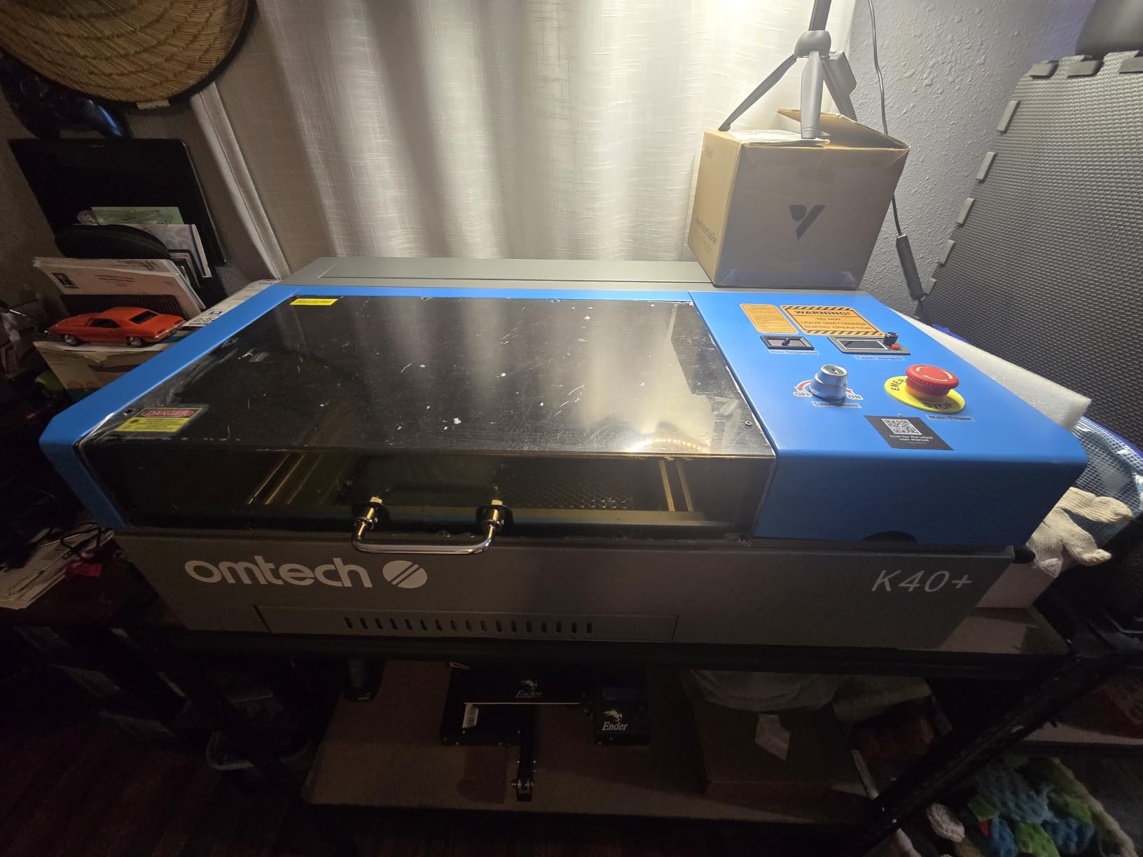 OMTech K40+ 45W CO2 Laser Engraver & Cutter with LightBurn customer photo 2