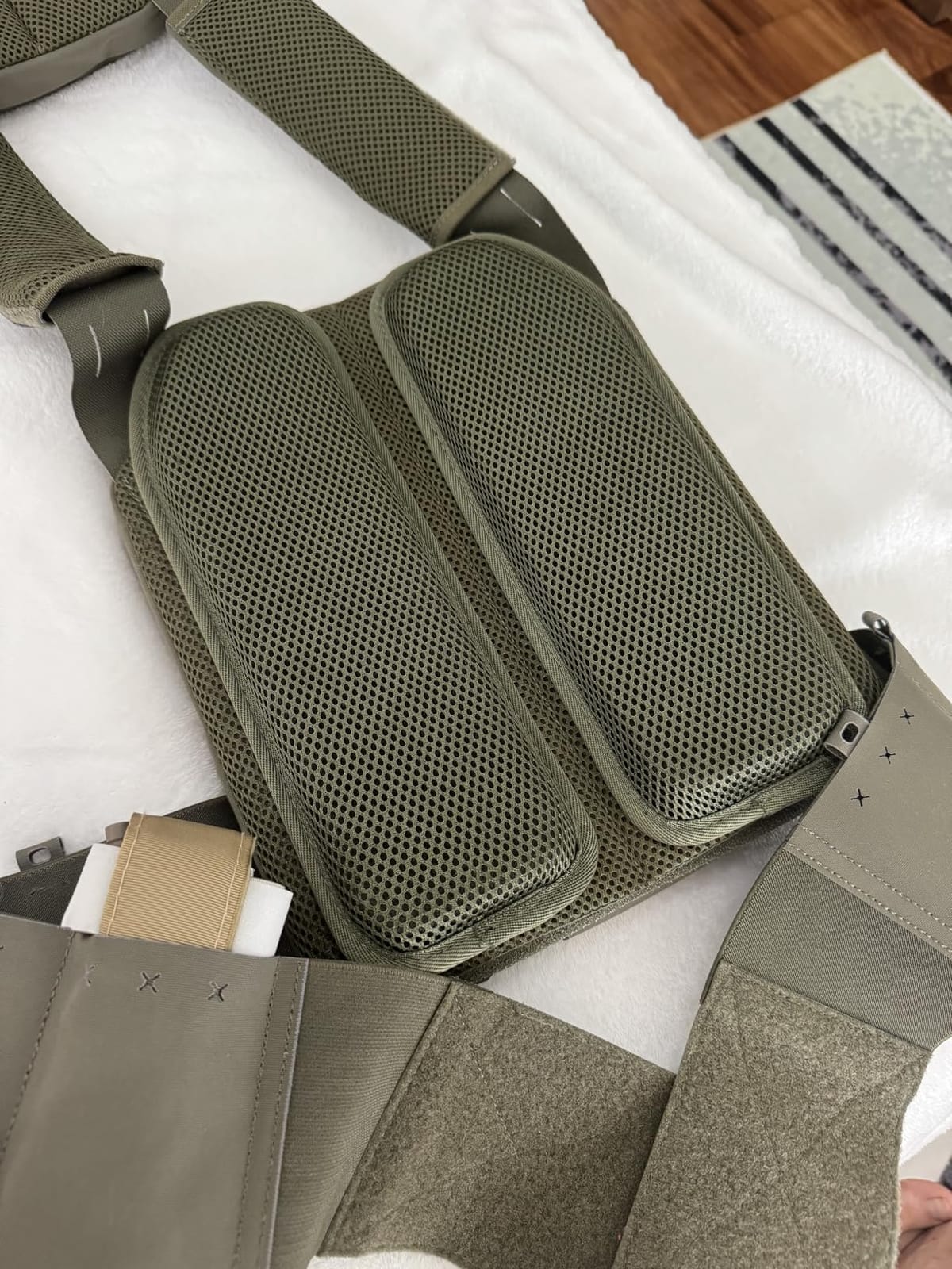 Tactical Ventilation Pad EVA Foam Plate, Soft Mesh Cushion Pad for Vest customer photo 2
