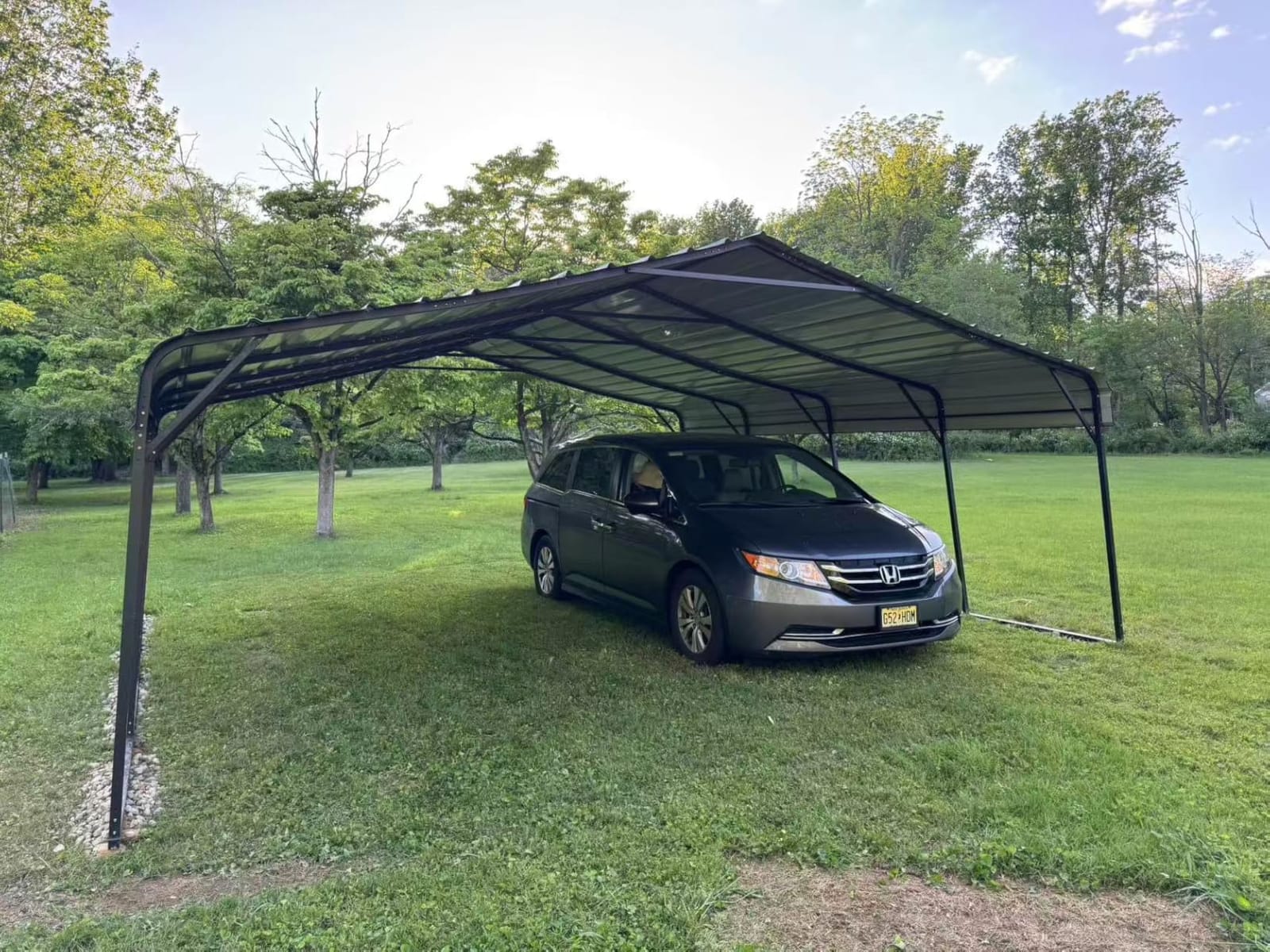 Sophia & William RV Carport14x25ft, Car Canopy Metal Heavy Duty Shelter customer photo 1