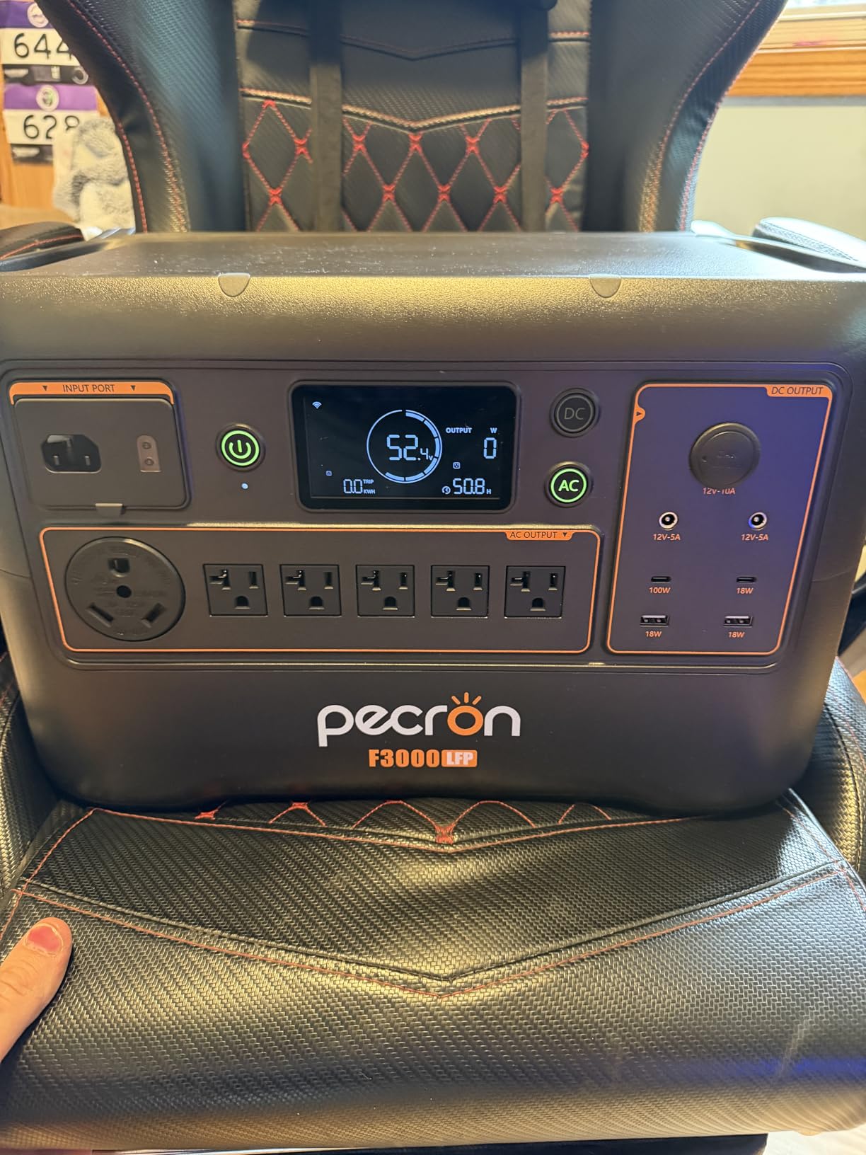 PECRON Portable Power Station F3000LFP, 3072Wh Solar Generator, 3600W LiFePO4 Battery Home Backup, Fast Charging Power Station Expand Capacity to 10752Wh, Solar Generators for Home Use, Camping, RV customer photo 2