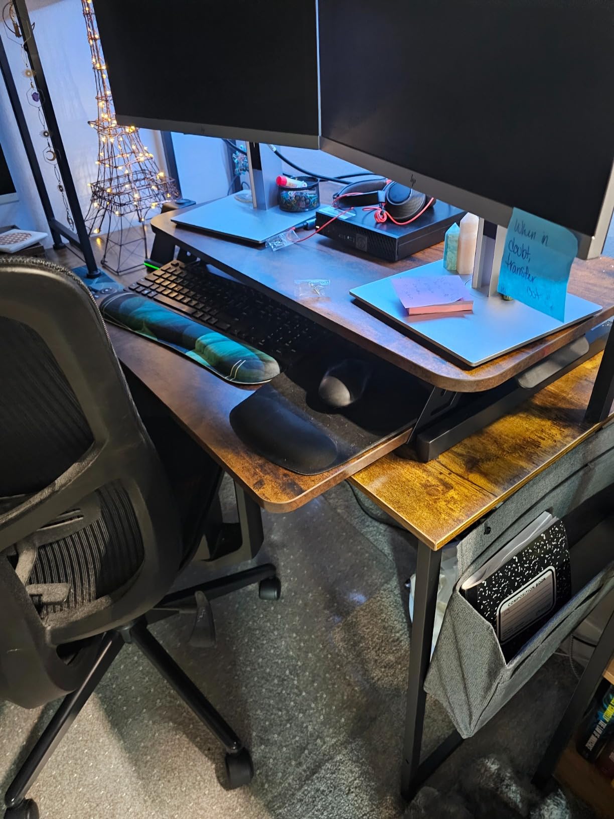 VIVO Black 28 in Standing Desk Converter, DESK-V028S customer photo 1