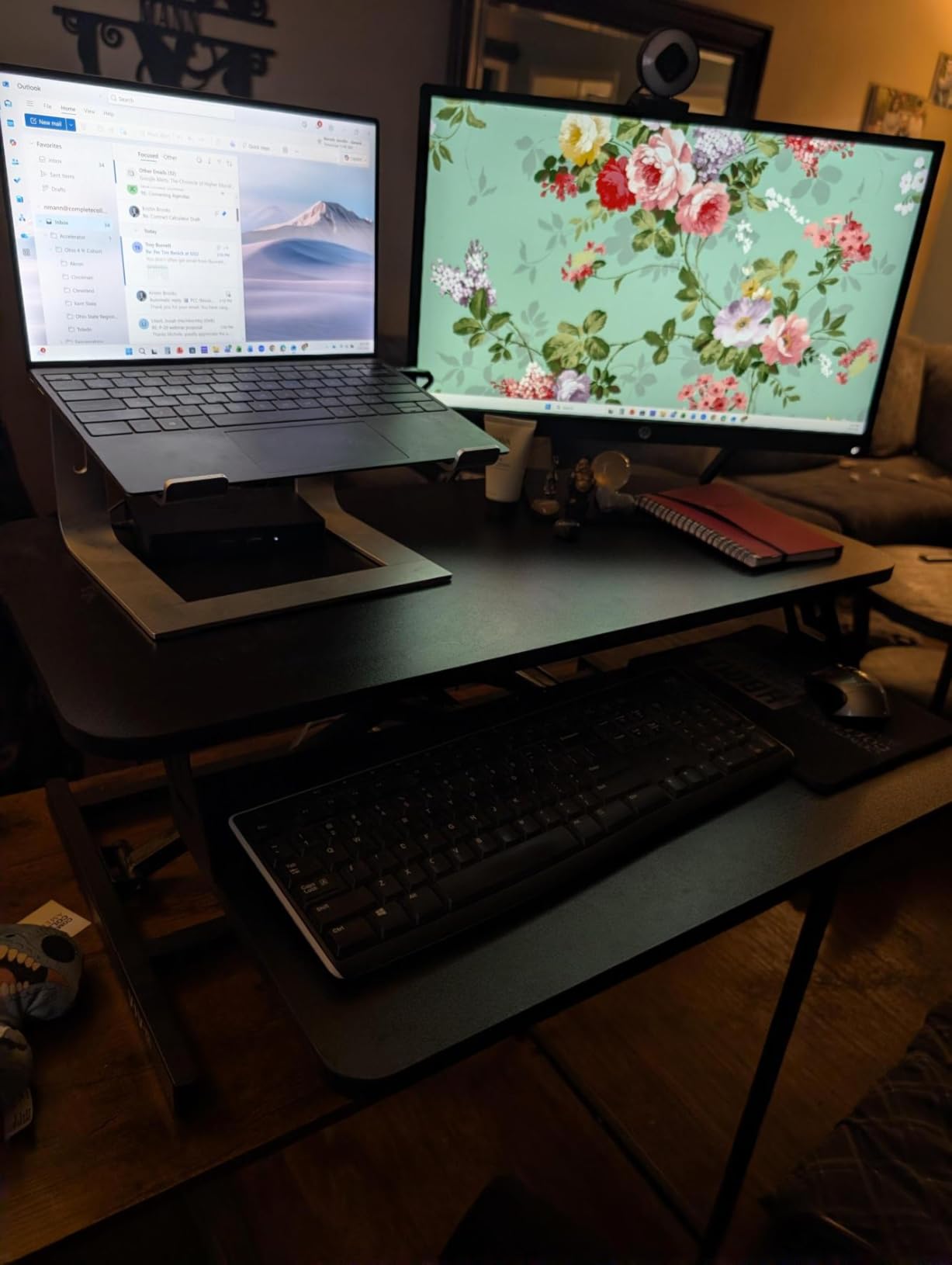 VIVO Black 28 in Standing Desk Converter, DESK-V028S customer photo 2