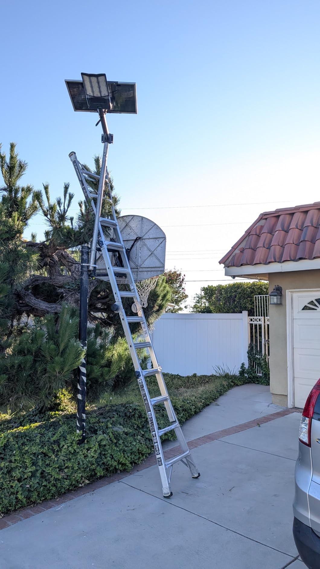 Deepn Full Aluminum Solar Street Lights 15000W Commercial Grade, SZ400 customer photo 2