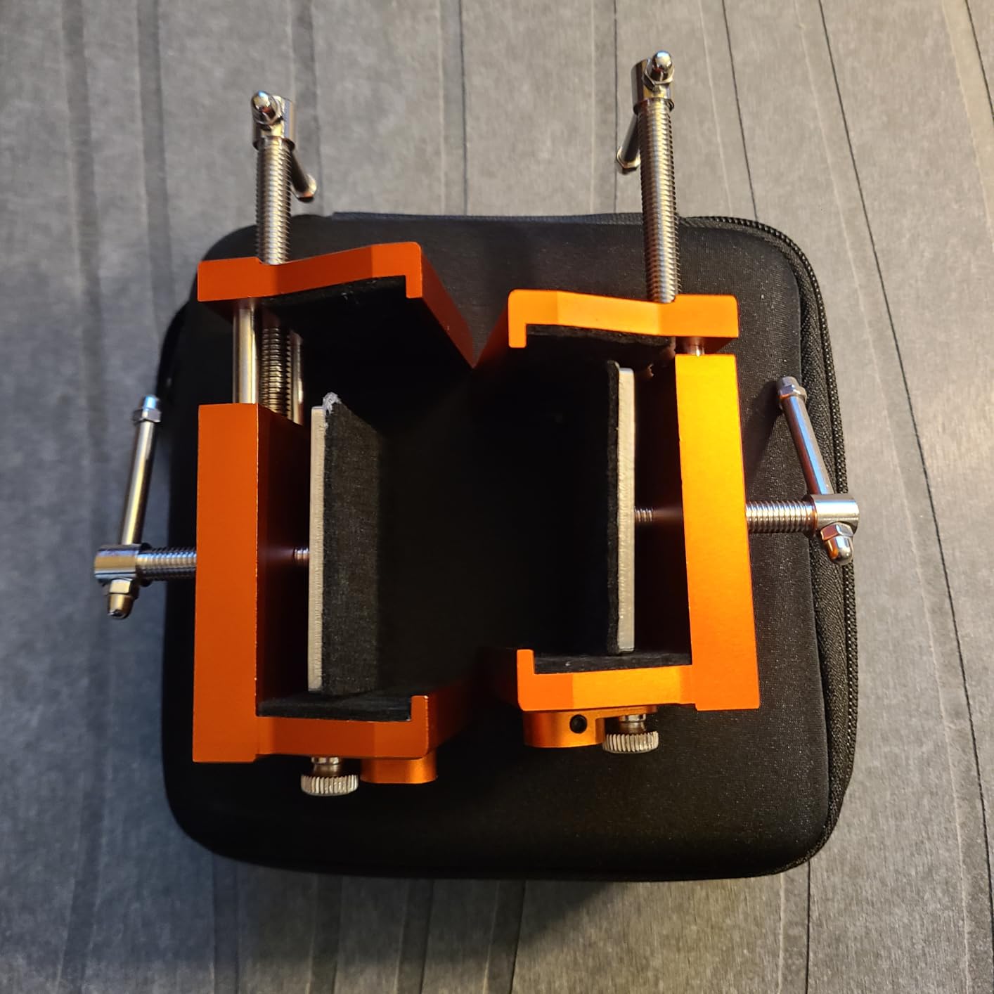 ECY Cabinet Clamps, Cabinet Face Frame Alignment Tool, 2 Pack, Orange customer photo 1