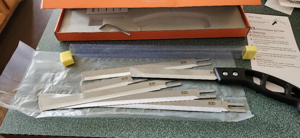 Sponge Cutting Knife, 6-Blade Kit for Sofa Cushion, Mattress, EVA customer photo 2