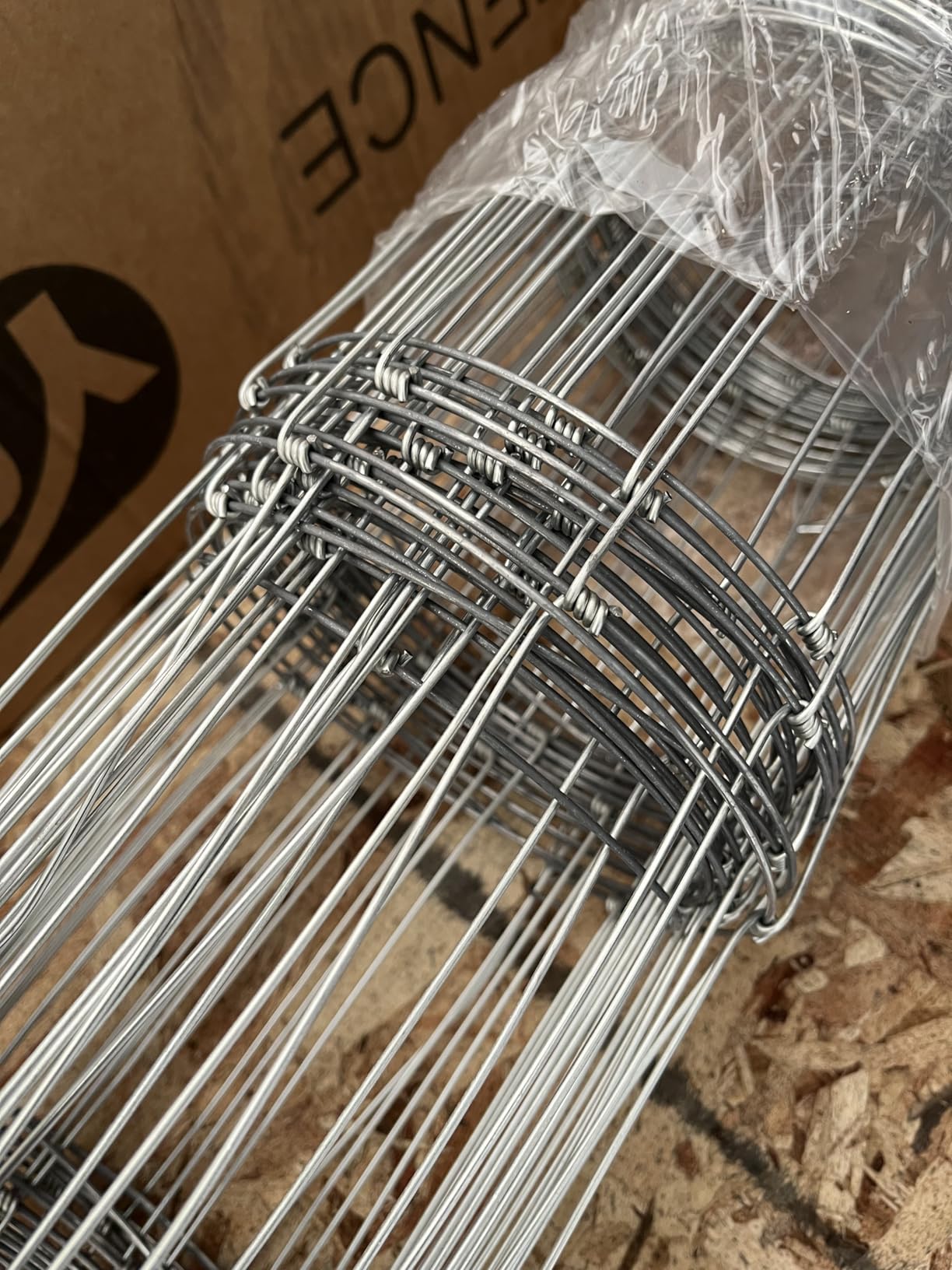 Cattle Fence 6ft x 100ft, Galvanized Farm Fence & Metal Wire Fencing | Heavy Zinc Woven Livestock Wire Fence for Cattle, Sheep, Goats & Hogs customer photo 1