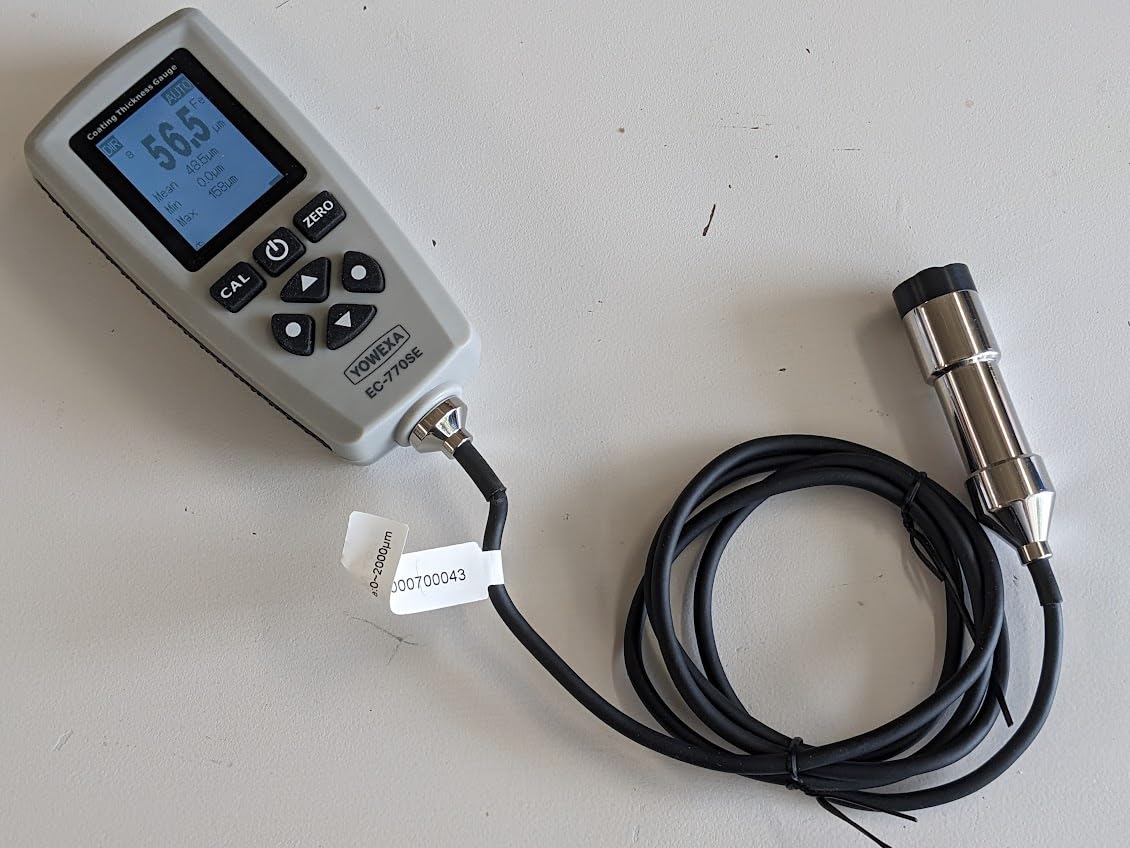 Paint Thickness Gauge, Coating Thickness Meter for Metals customer photo 1