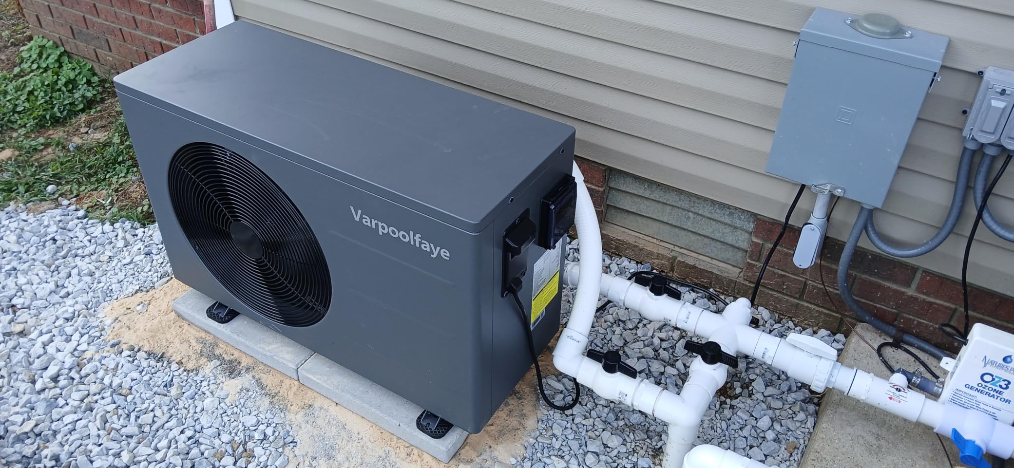 40000 BTU Pool Heater for Above Ground and Inground Pools 220v customer photo 1