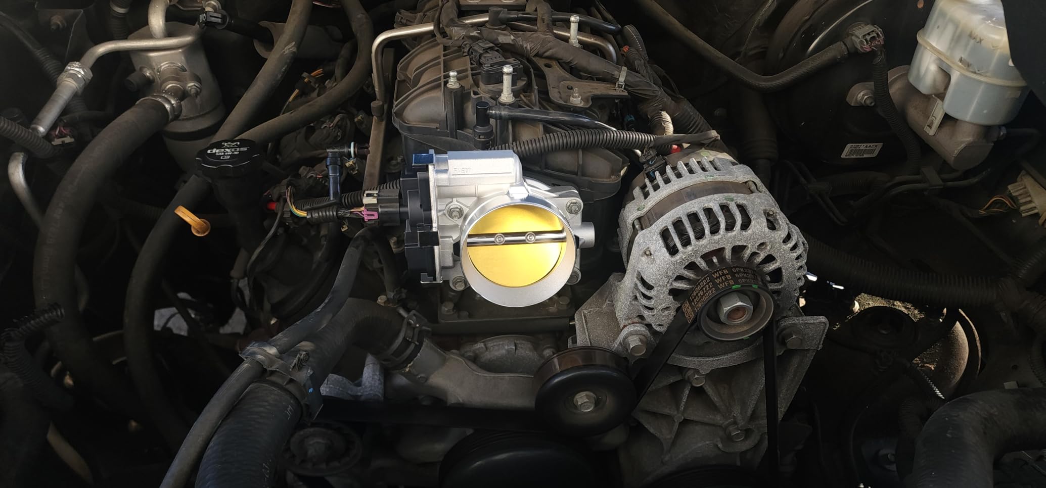 BDELI Throttle Body Fit for 2011–2019 Ford Explorer 3.5L TB1049 customer photo 2