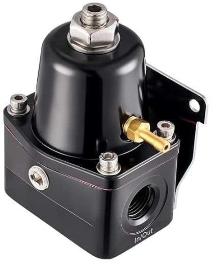 EVIL ENERGY Fuel Pressure Regulator 6AN EFI Bypass Return Adjustable (20-75PSI, 75-120PSI), Black customer photo 2