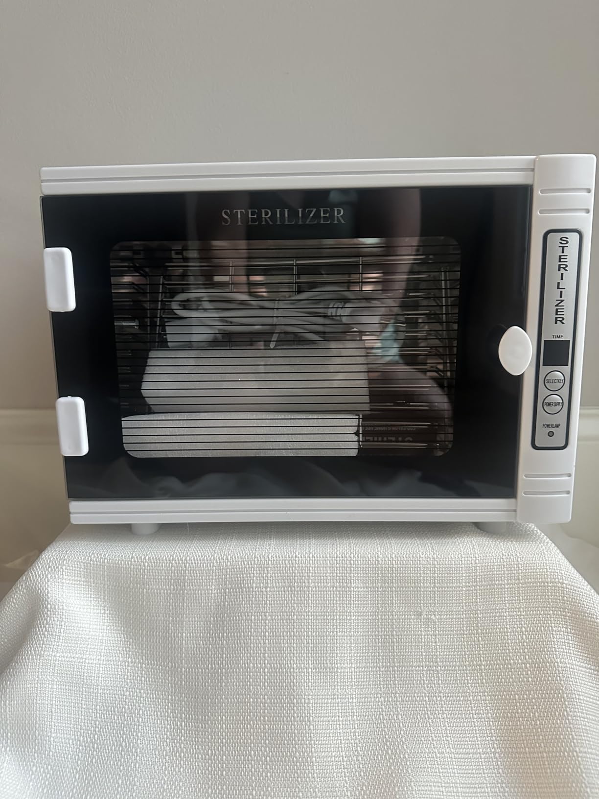 Nail Tool Sterilizers UV 12L Lighting Autoclave Machine for Labs, Salons & Home customer photo 2