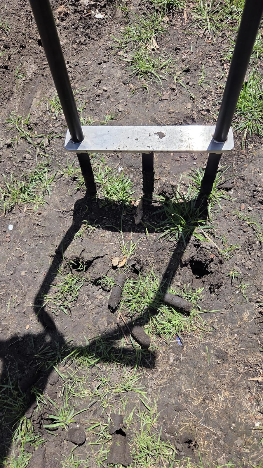 Lawn Aerator Tool, Core Aerator Lawn Tool with Alloy Steel Material, Sturdy Grass Aerator for Lawn Health Soil Yard Aerator customer photo 2