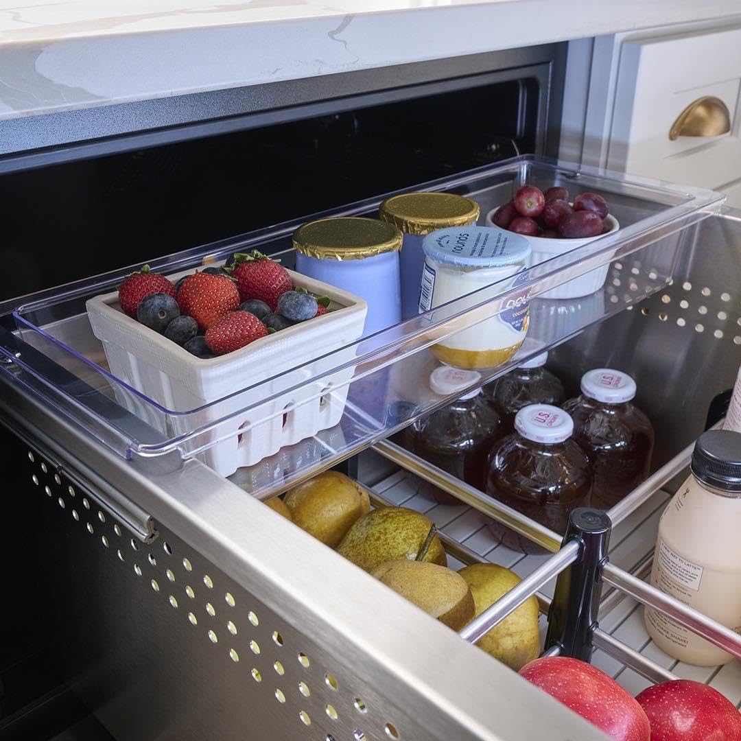 Zephyr Presrv 24 Inch Panel Ready Refrigerator Freezer Drawers | Dual Zone Built In Fridge - Modes for Freezer Fridge and Pantry, LED Lighting, Soft Close (Panels, handles are not included) customer photo 2