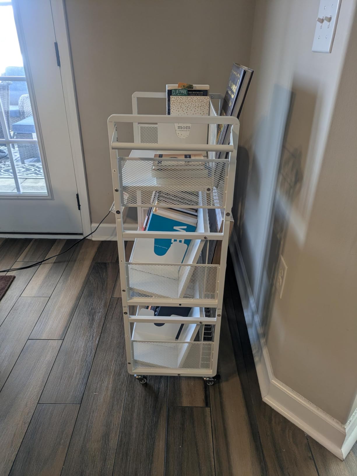 UMDONX Heavy Duty Double-Sided Book Cart customer photo 1
