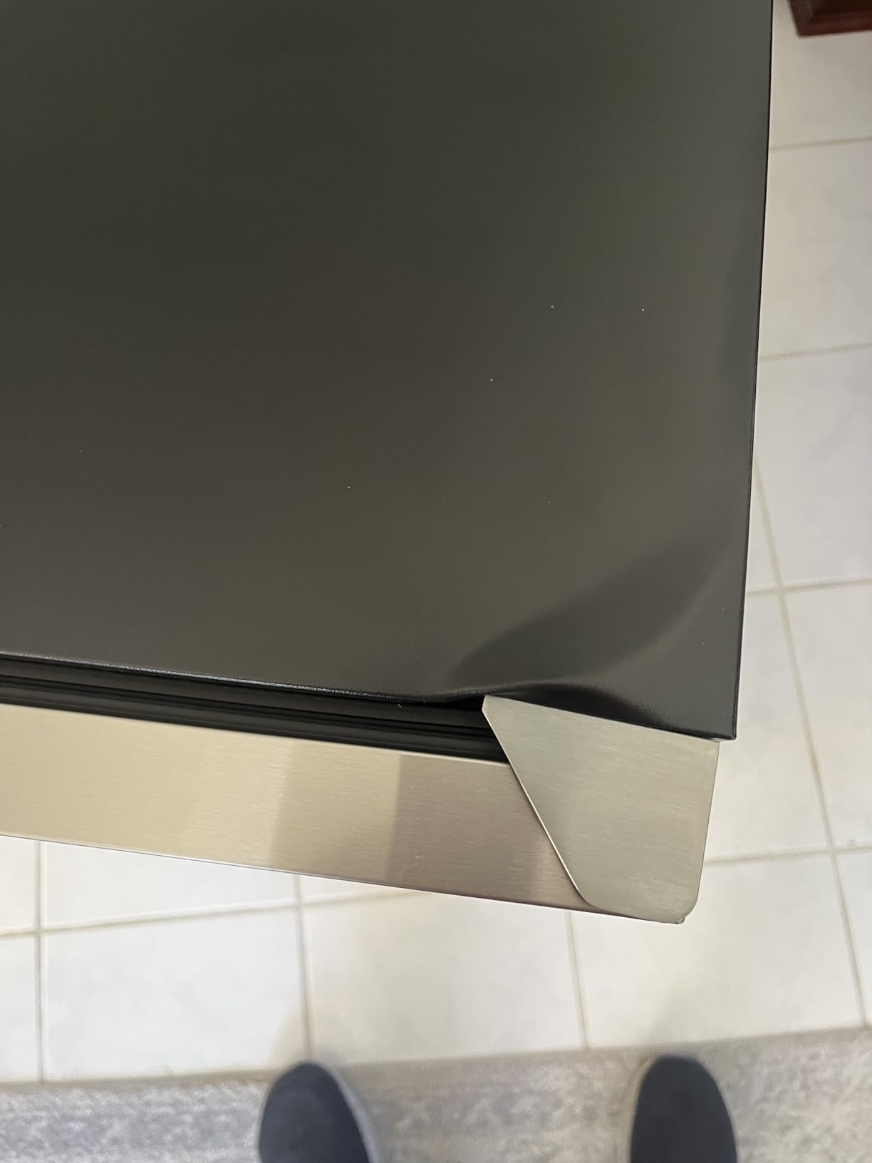 ORYMUSE 15 Inch Wine Fridge, 30 Bottle Under Counter Wine Cooler Built-In customer photo 1
