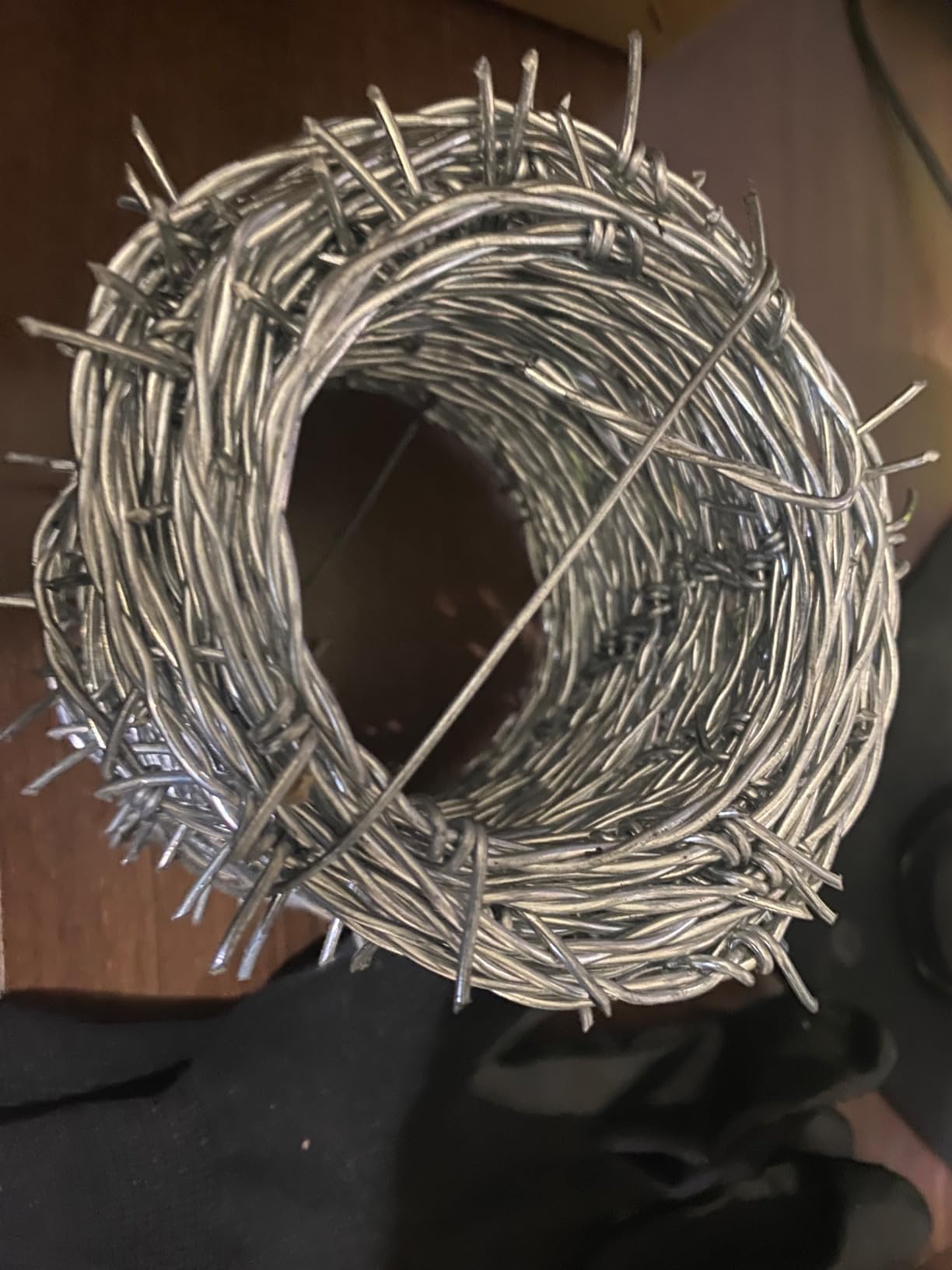 AggFencer 1320ft Barbed Wire, 4 Point Hot-Dip Galvanized Barb Wire Roll | 18Ga, Suitable for Crafts Fences, Fence for Critter Deterrent customer photo 2