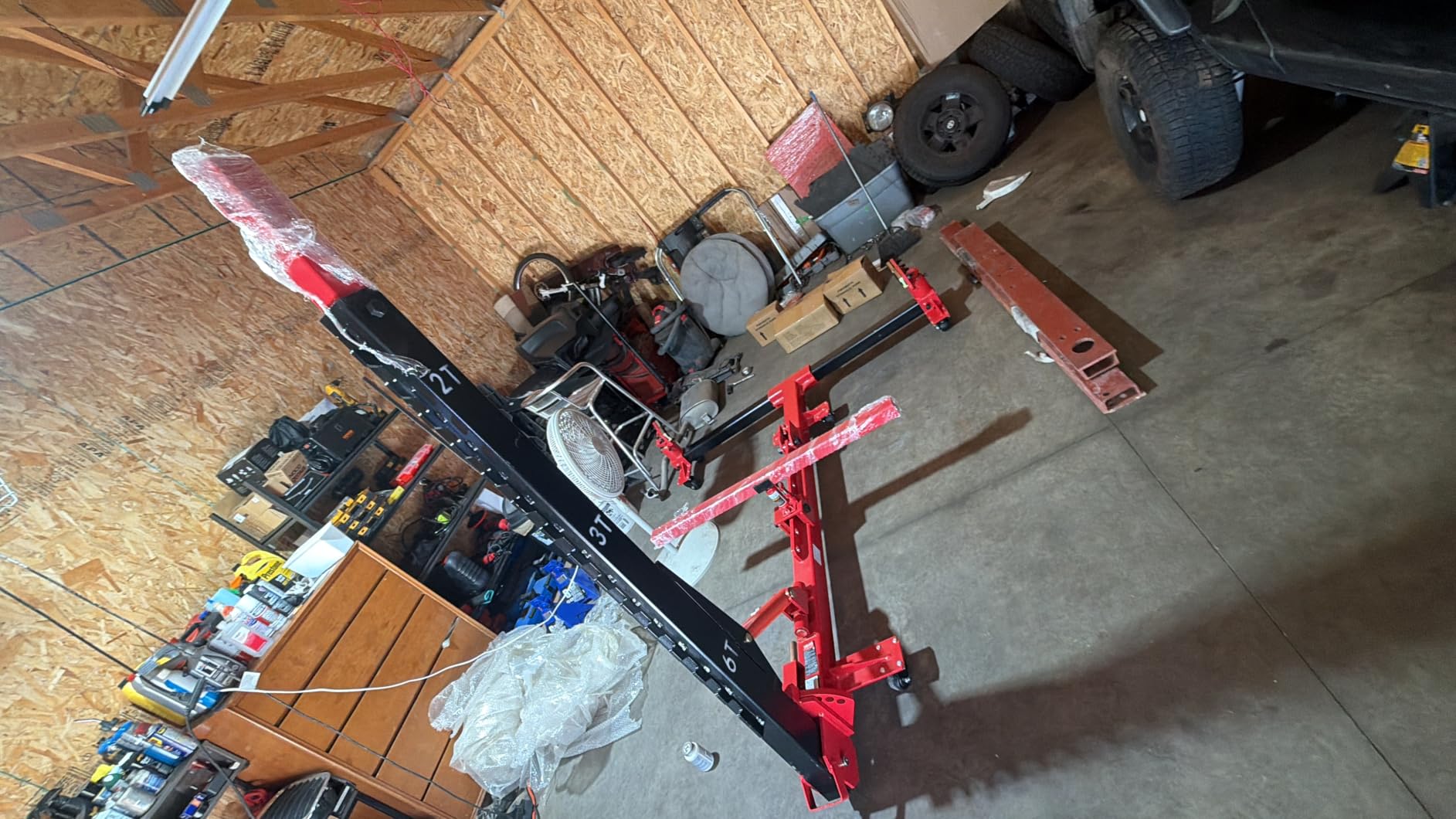 VEVOR Auto Body Frame Puller Straightener, 6T Tension Car Body Repair Equipment with 3T Airbag Jack & 6000PSI Hydraulic Foot Pump, Include 16 Straightening Tools customer photo 1