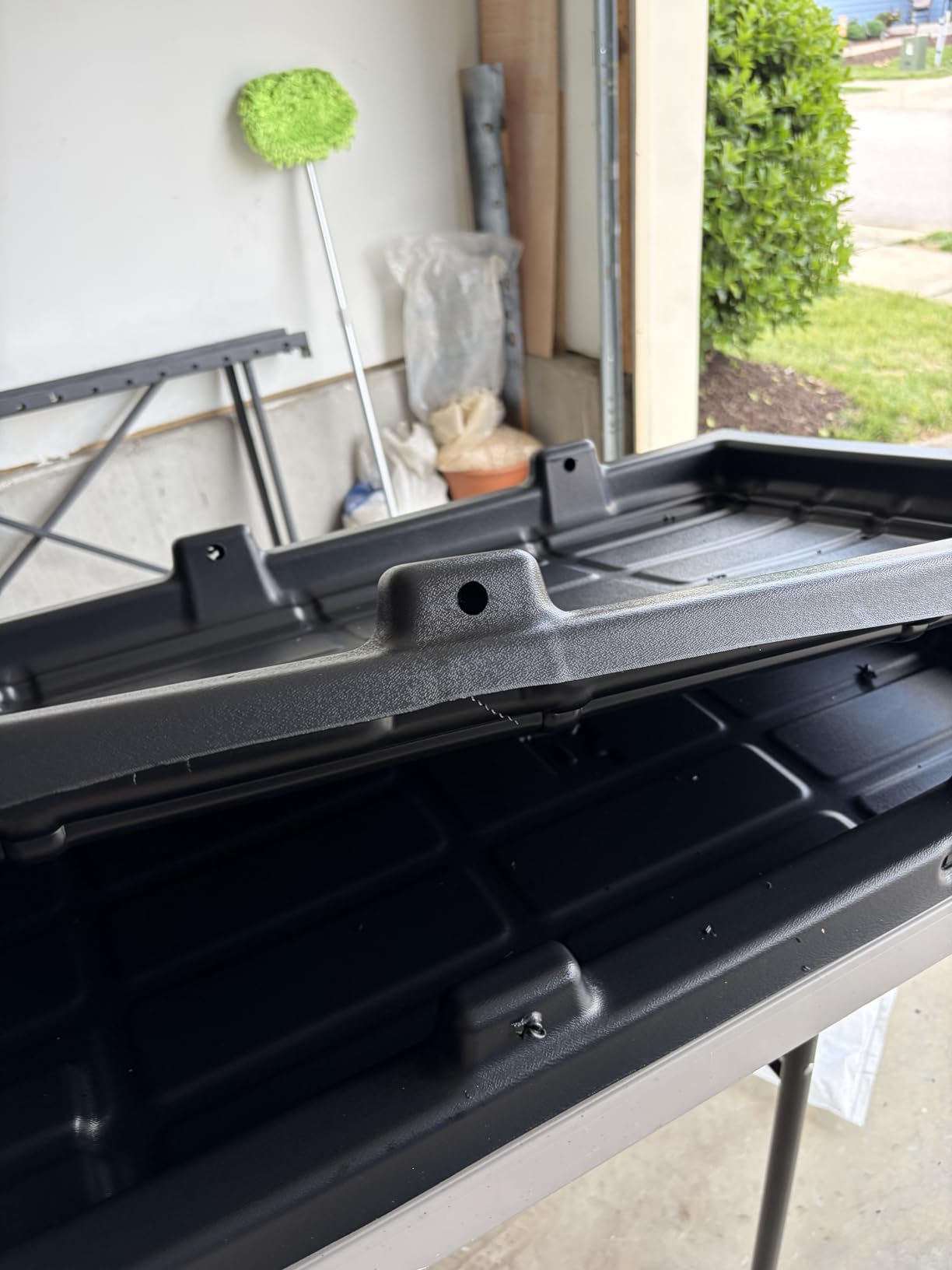 Rough Country Slide-Out Truck Bed Cargo Tray - Mid-Size Bed Organizer for 5' & Shorter Beds, Heavy-Duty Polyethylene, UV-Protected, Easy Tailgate Access customer photo 1