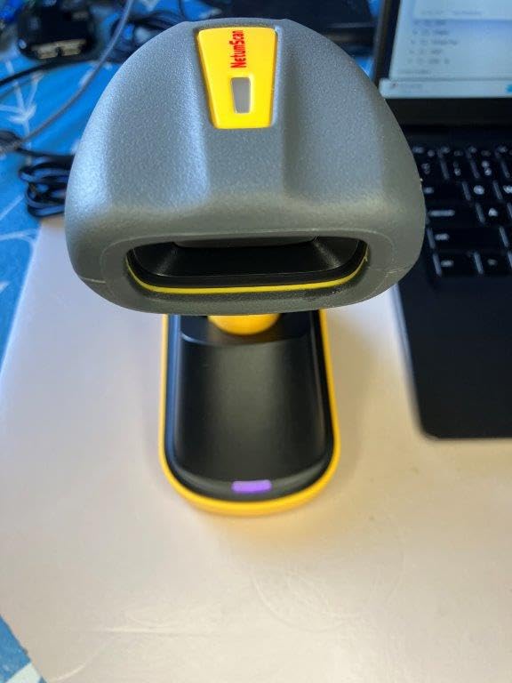 NetumScan Industrial Bluetooth QR Barcode Scanner, IP67 Waterproof & 7M Drop Proof, 2600mAh Wireless 1D 2D Bar Code Scanner with Charging Stand for Store, POS, Computer, iPhone, Android RD-1288(NS) customer photo 2