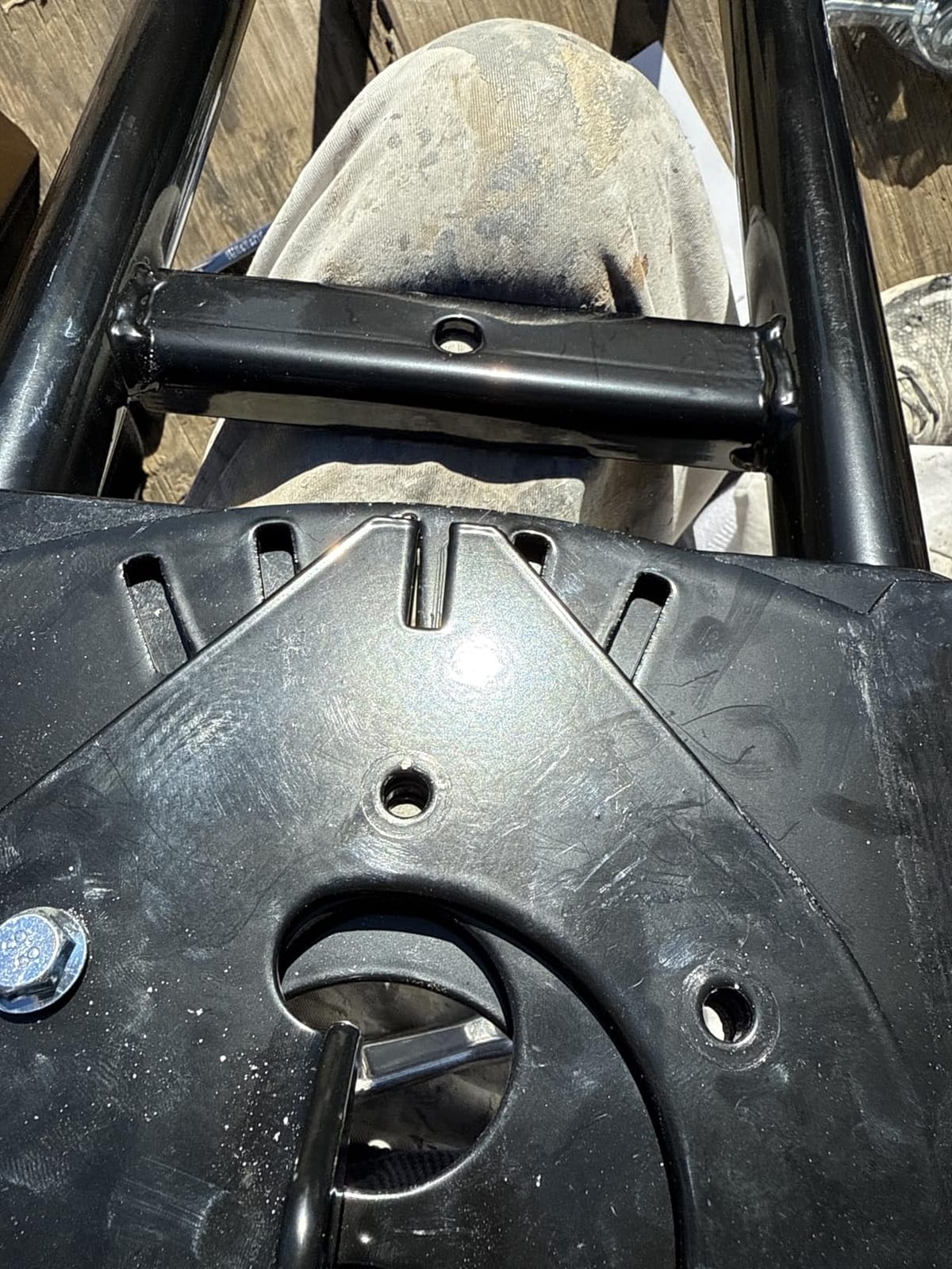 VEVOR Snow Plow Kit, 48in Universal Snow Plow Attachment, Height & Left-Right Adjustable, Quick to Detach, Steel ATV Scrape Blade, 3 Mount Options, Efficient Snows Clearing, for Most ATVs & UTVs customer photo 1