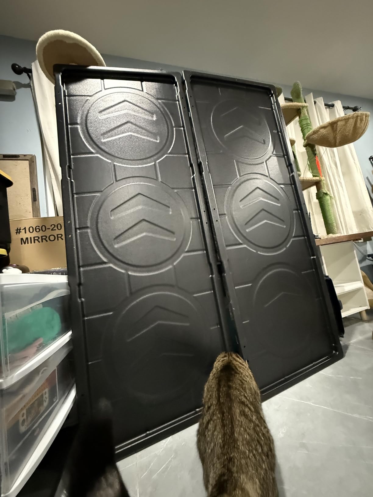 LECARDIO Slide-Out Truck Bed Cargo Tray, Pickup Truck Storage Organizer for 5.5ft 5.6ft & 5.7ft+ Beds, Heavy Duty Pull-Out Cargo Slide for Tools, Gear & Equipment, UV-Protected Polyethylene customer photo 2