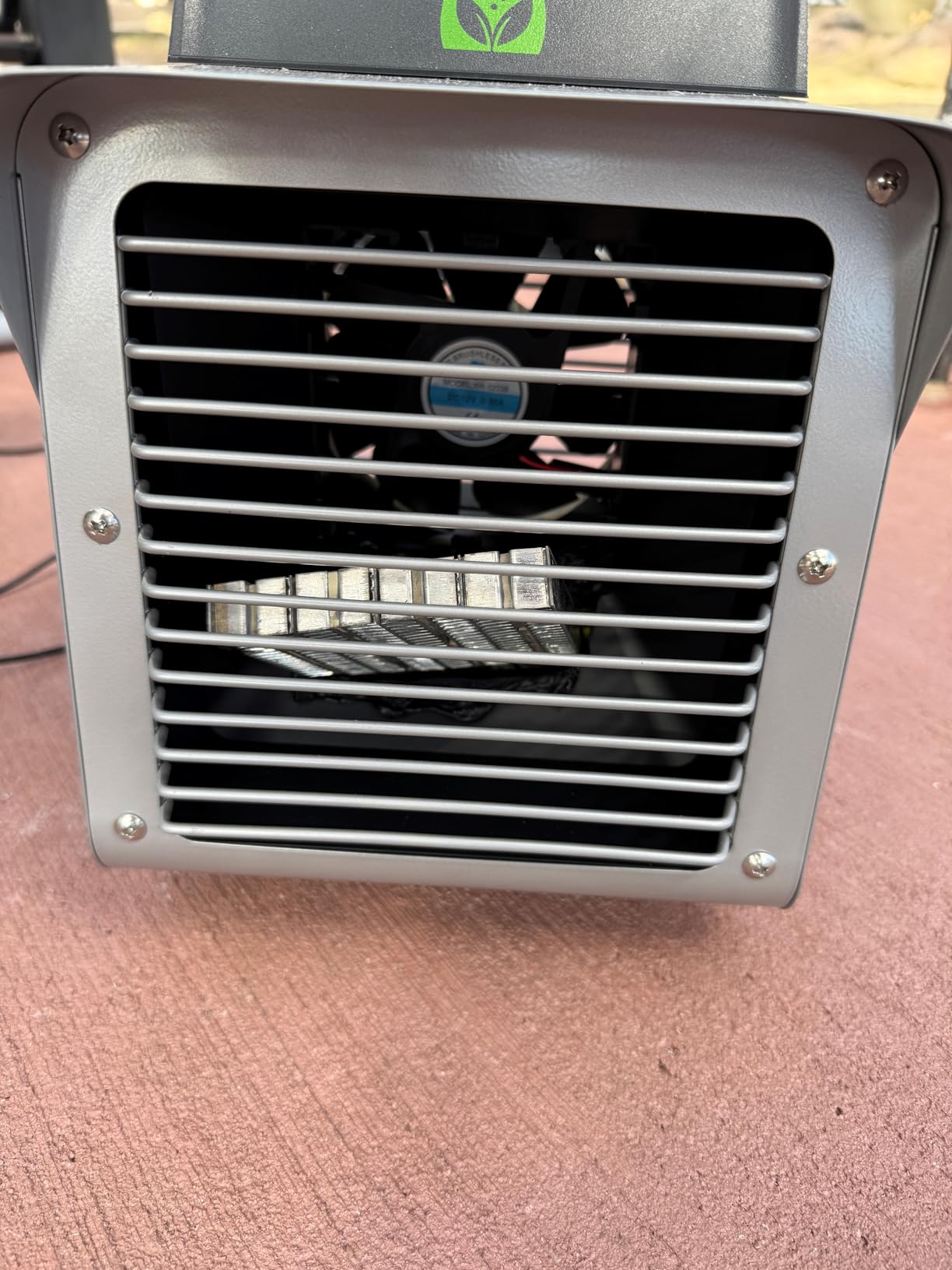 Greenhouse Heater 1500W with APP Remote Control, Greenhouse Heater With Thermostat, Portable Outdoor Heater for Plants Vegetables Flowers,Smart Electric Safe Heater for Green house,Grow Tents,Garage customer photo 1