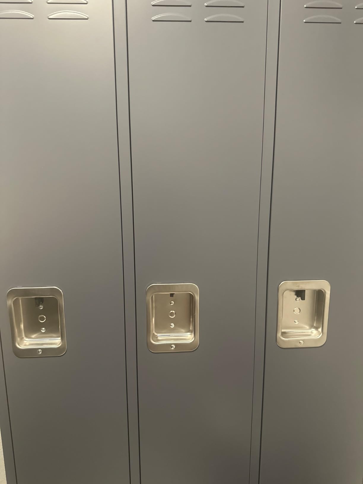 18-Door Metal Employee Locker with Padlock Hasps, Black | 72