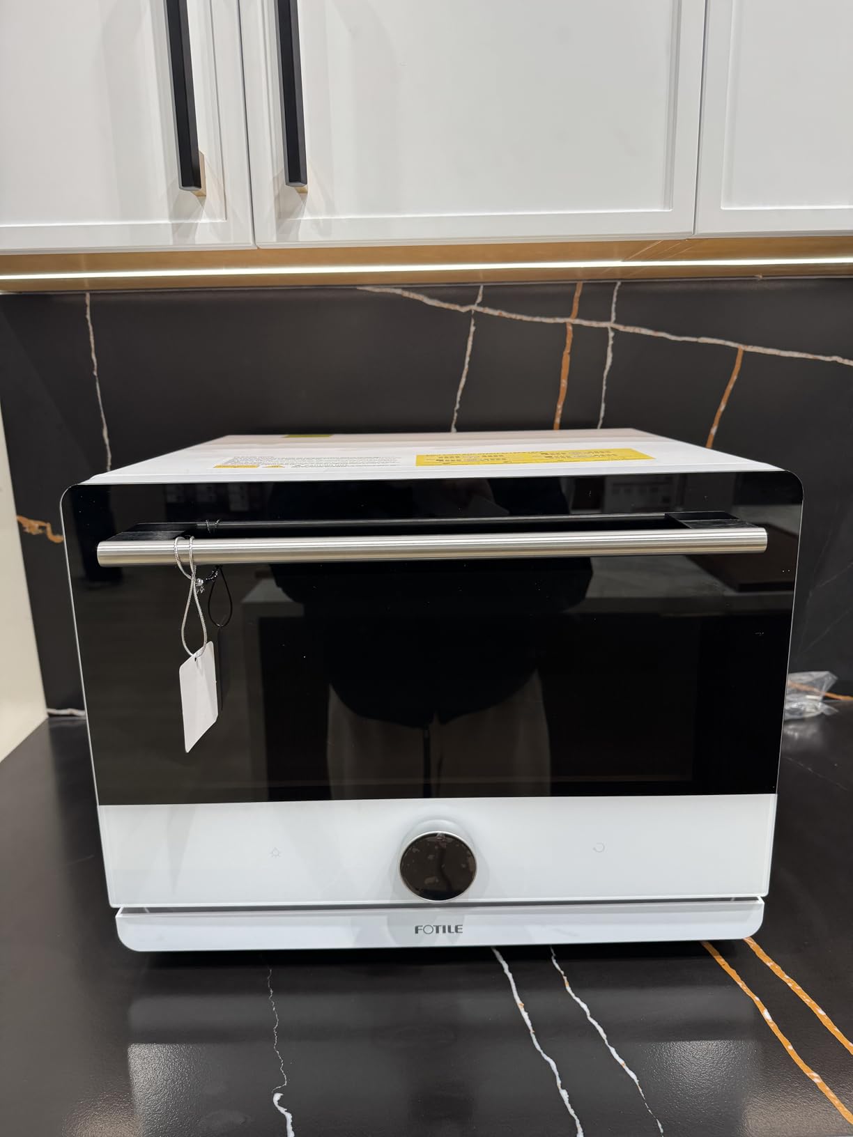 FOTILE HYZK32-E3-E ChefCubii 1.1 cu. ft. 4-in-1 Combi-Steam Oven with Steam-Bake, Air Fry, Convection, Dehydrator Functions, and 50 Preset Menus, Beige customer photo 2