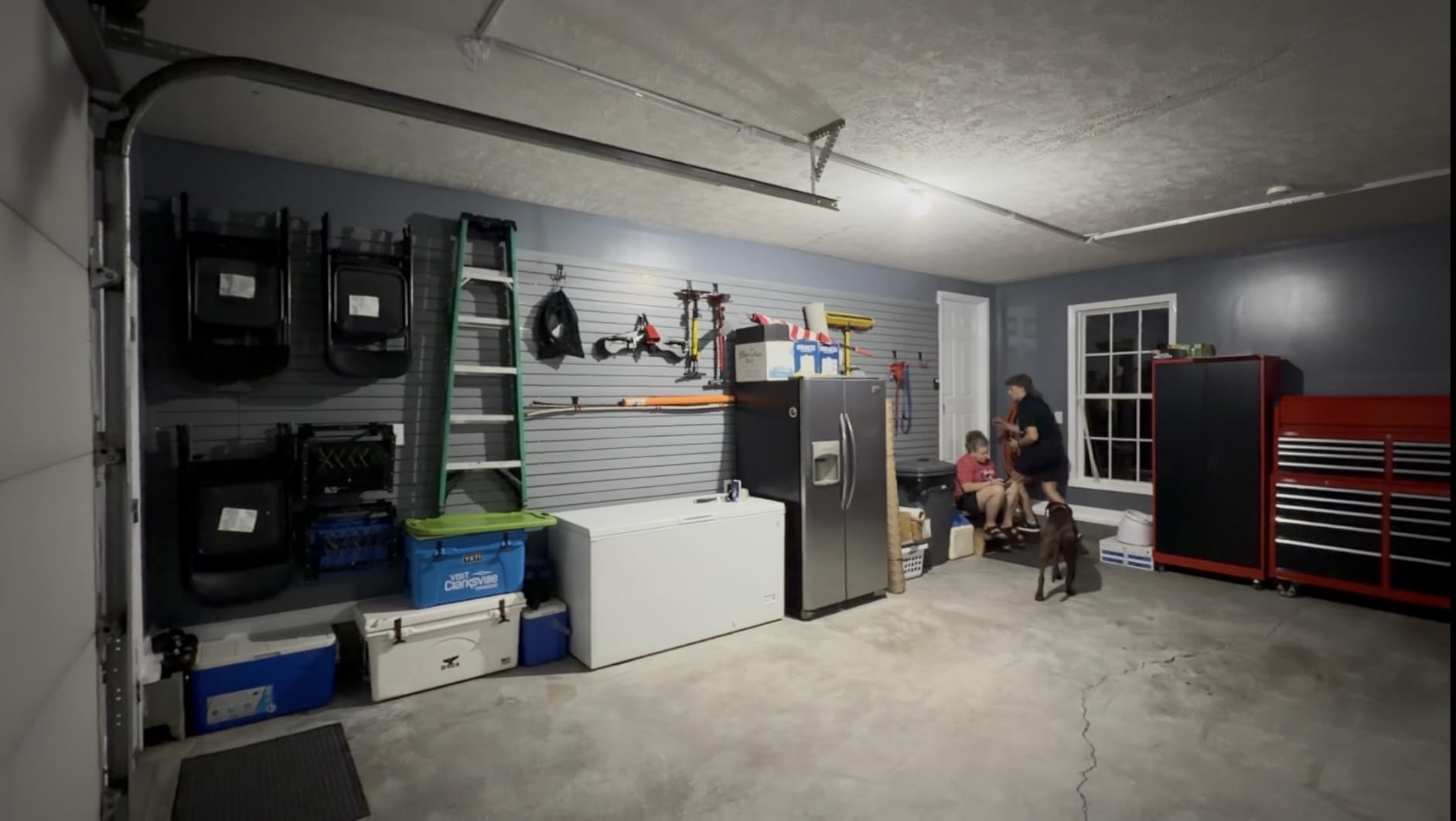 Slatwall Panels, 4 x 8 ft Garage Wall Organizer Storage Systems customer photo 1