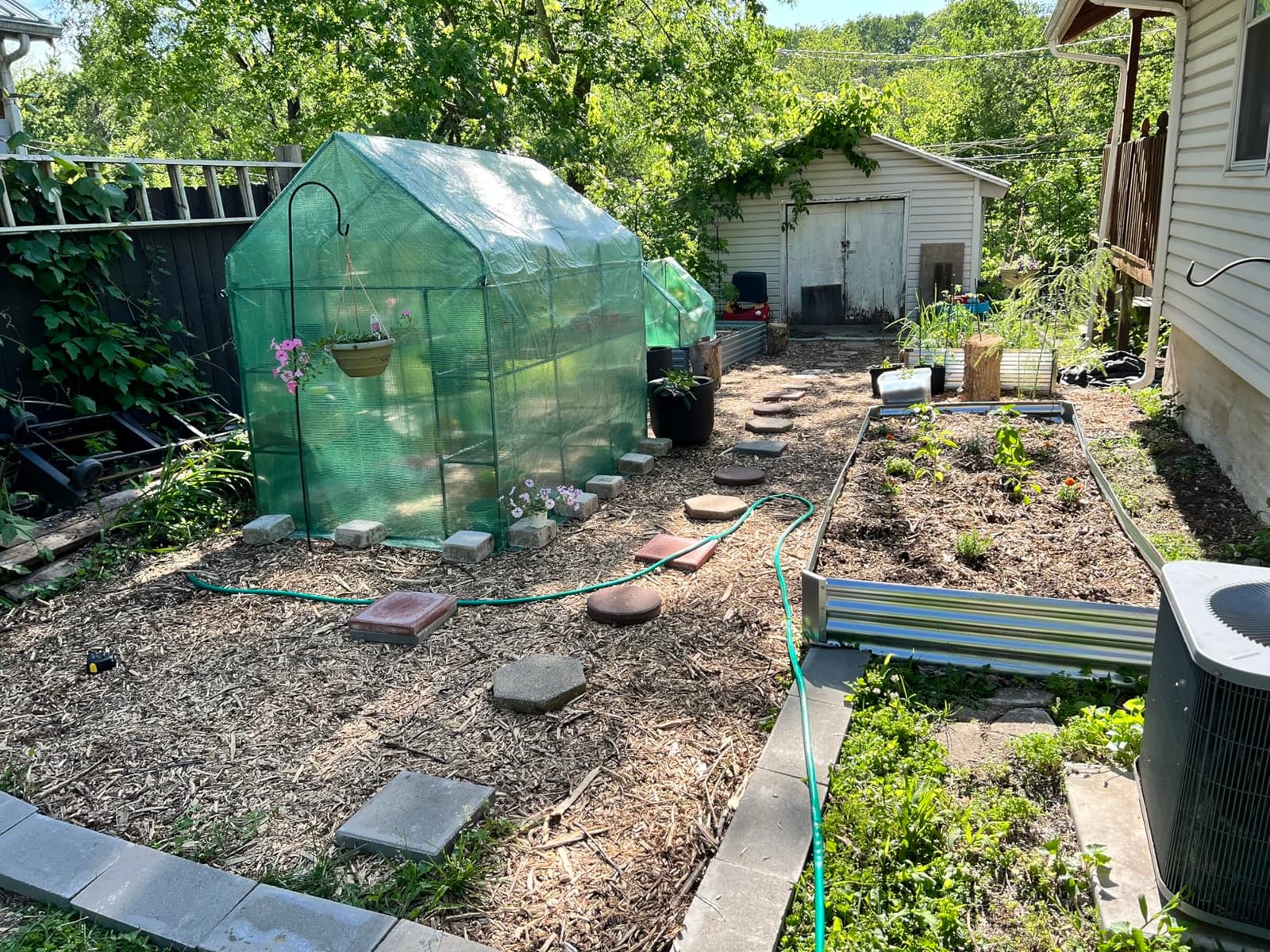 YITAHOME 16x6FT Polycarbonate Greenhouse for Outdoors, Large Heavy Duty Aluminum Greenhouses with Sliding Doors and Vent Window, Walk-in Greenhouse for Garden Backyard, Simple Setup, Silver customer photo 2