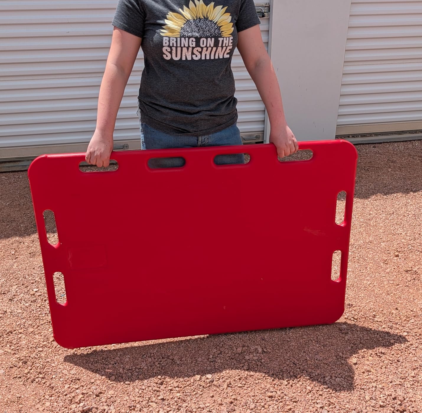 Pig Sorting Board w/Sorting Stick Paddle - Livestock Sorting Panel - Cattle Panel, Hog Panels, Mini Pig, Baby Goat Supplies - Show Pig Supplies Livestock - Farm Equipment - Large 47
