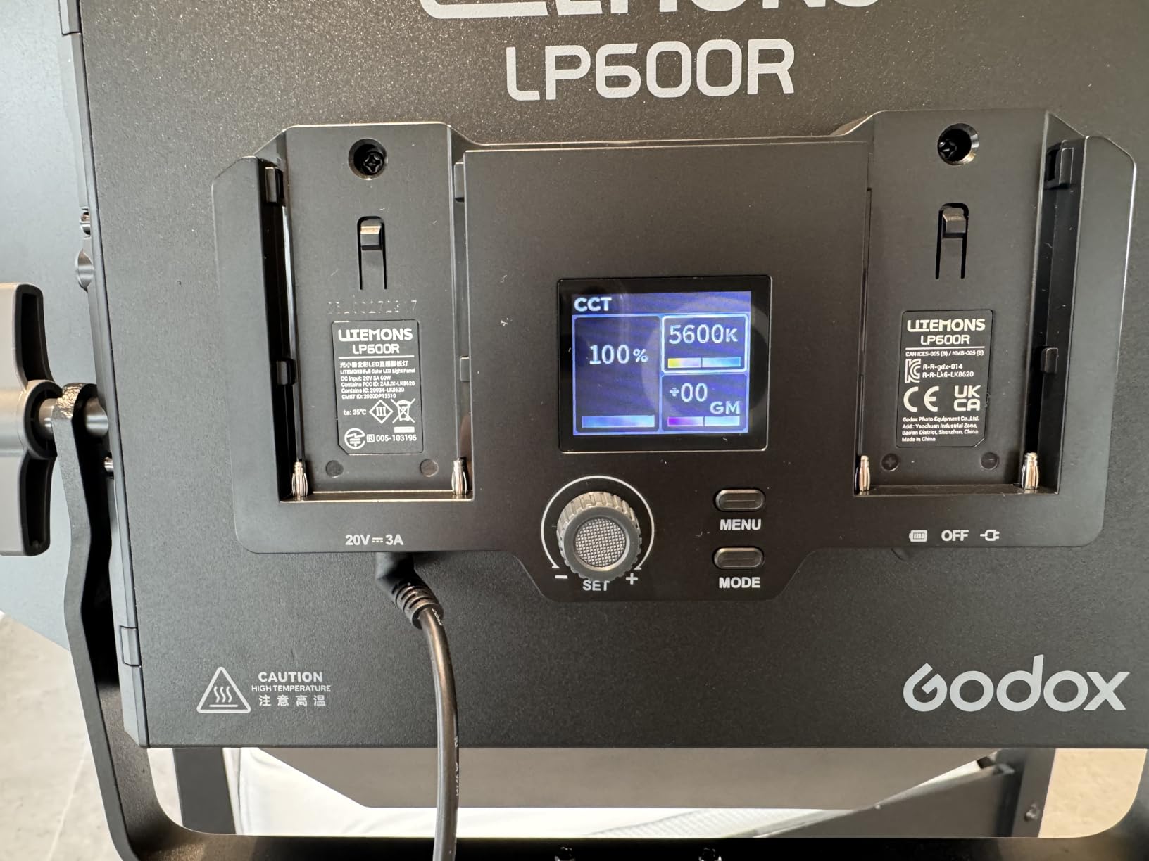 GODOX Litemons LP600R 60W RGB LED Video Light Panel, 2-Pack with Light Stand, 1800K-10000K, 9270lux@0.5m, APP Control for Studio Photography Video Recording Live Streaming (LP600R 2 Pack kit) customer photo 1