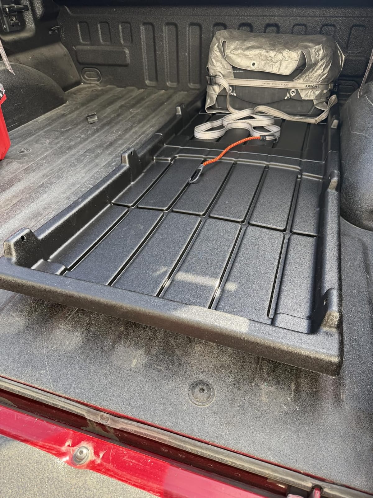 Slide-Out Truck Bed Cargo Tray HDPE Lightweight (5.2FT+ Bed ONLY) | for Ford F150 Chevy Silverado GMC Sierra Dodge Ram Toyota Tundra Sliding Organizer Trolley System Accessories customer photo 2