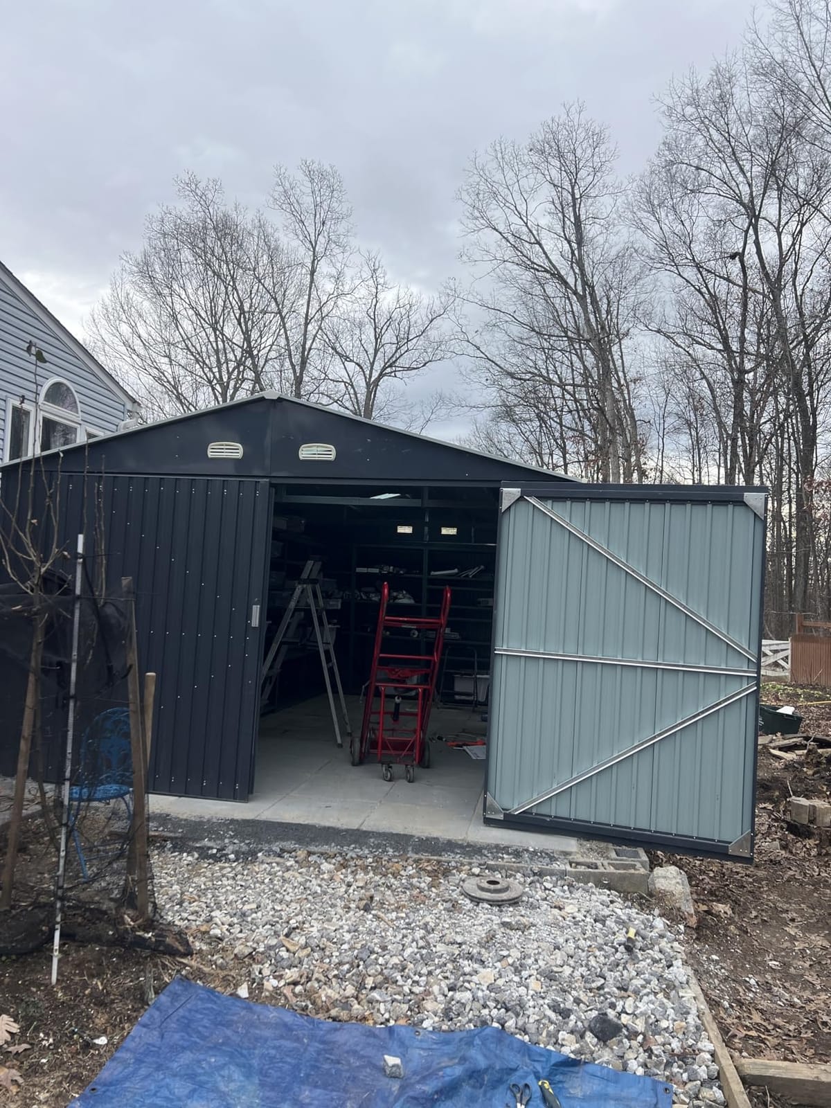 K Knowbody 13x20 FT Metal Garage Shed Large Outdoor Storage Building Kits customer photo 1