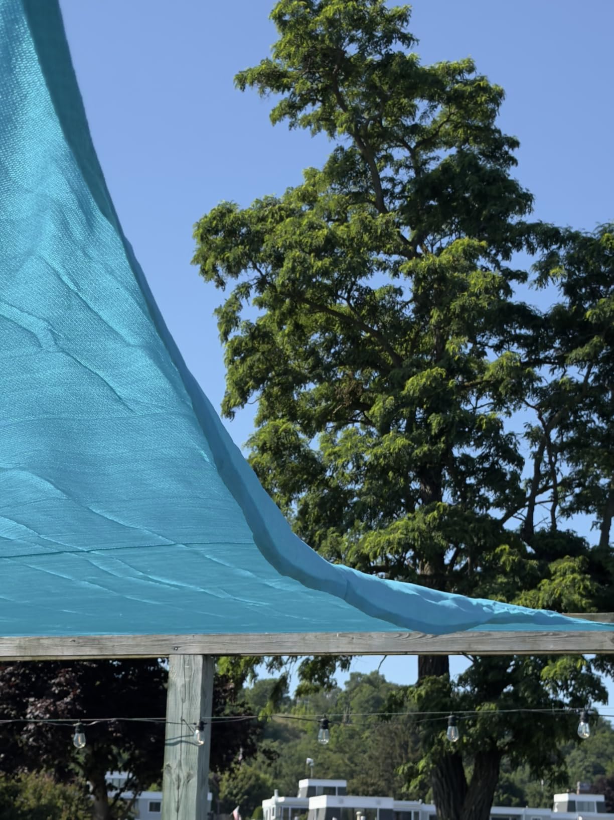 Quictent Sun Shade Sail for Patio w/Hardware Kit 185GSM 20x20ft Sand customer photo 1