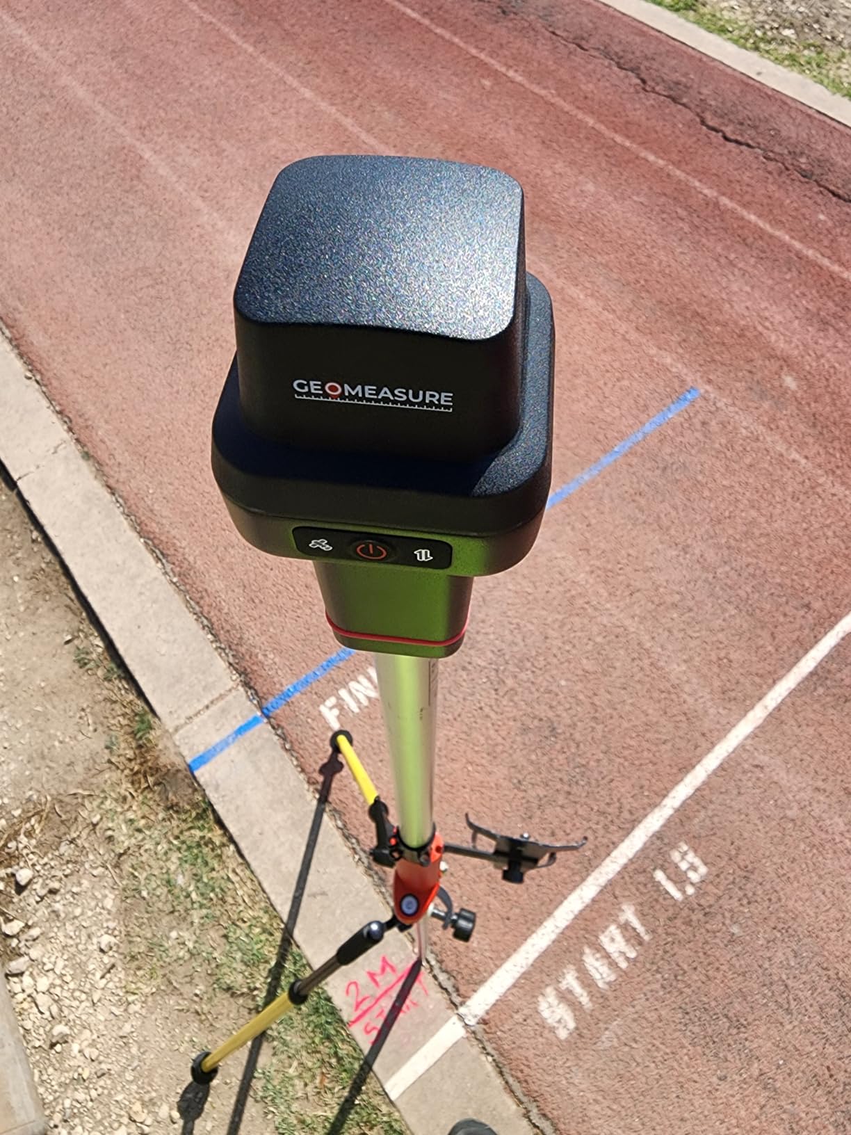 GEO-Measure RTK GNSS Survey Equipment, Handheld GPS Rover Receiver for Land Surveying, Construction, GIS Mapping & Stakeout, Multi-Frequency GNSS, IP67, WiFi, Bluetooth, GEODNET RTK Included customer photo 1