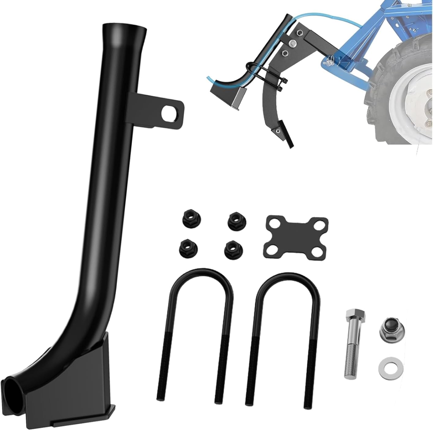 Upgraded Pipe Layer Attachment Fits Hitch Mounted Trencher Ripper, 1.35