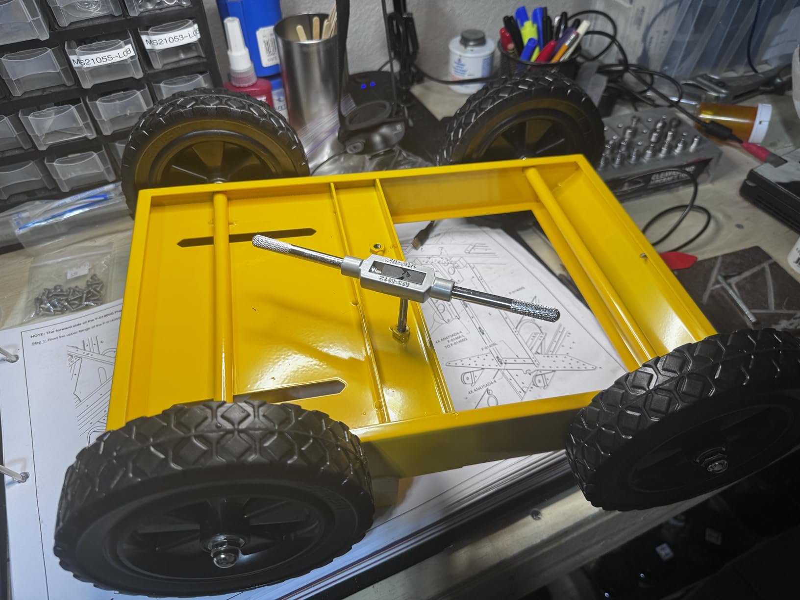 Parking Lot Striping Machine, Line Striping Marking Machine customer photo 2