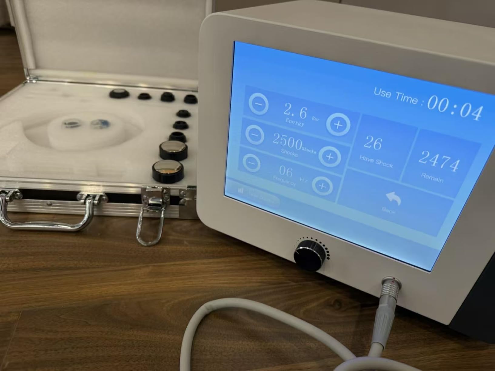 Shockwave Therapy Machine, FSA&HSA Eligible Extracorporeal Shock Wave Therapy Device for Pain Relief, Muscle and Bone Tissue Regeneration, Non-Invasive, Home & Clinical Use customer photo 1