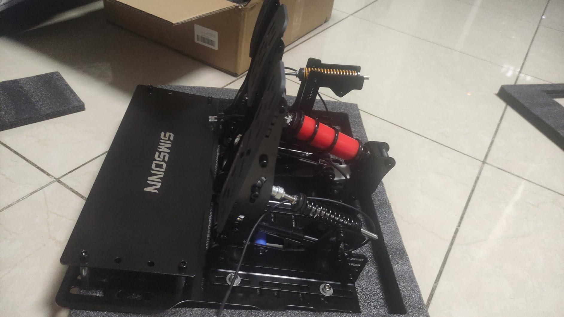SIMSONN Plus X Racing Simulator Hydraulic Pedals customer photo 2