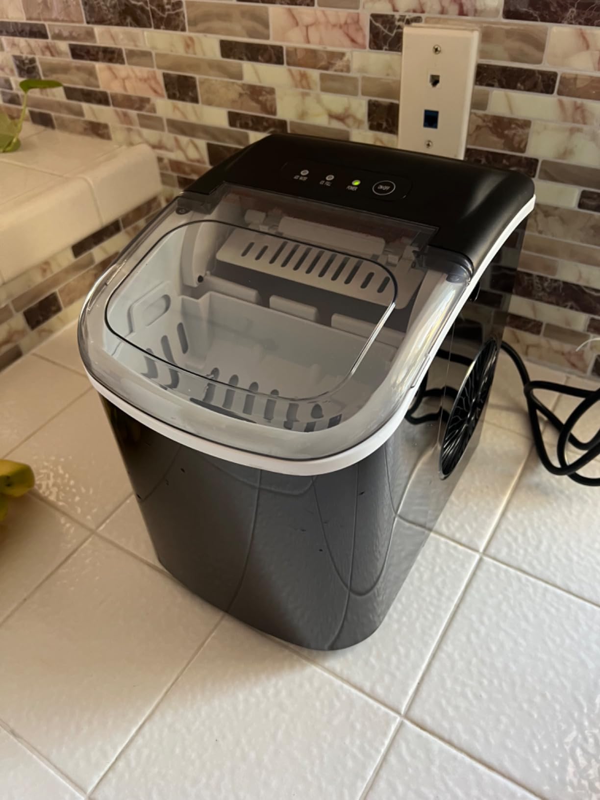 Electactic Nugget Ice Machine, Commercial Undercounter Ice Maker customer photo 1