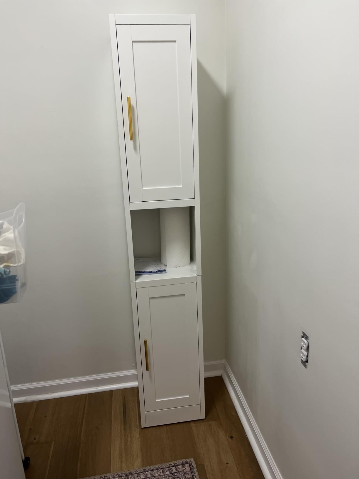 Ckzbx Metal Locker Tall Narrow Storage Cabinet, 67