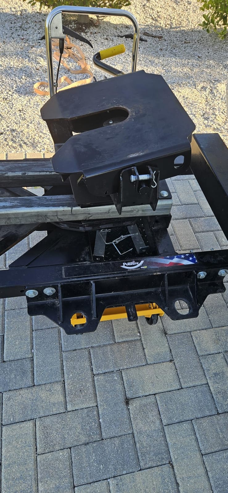 SPECRAFT 770 Lbs Hydraulic Lift Table Cart | 59 In Max Height, Double-Scissor Lift, 4 Wheels, Non-Slip Platform, Material Handling Equipment, Orange customer photo 2